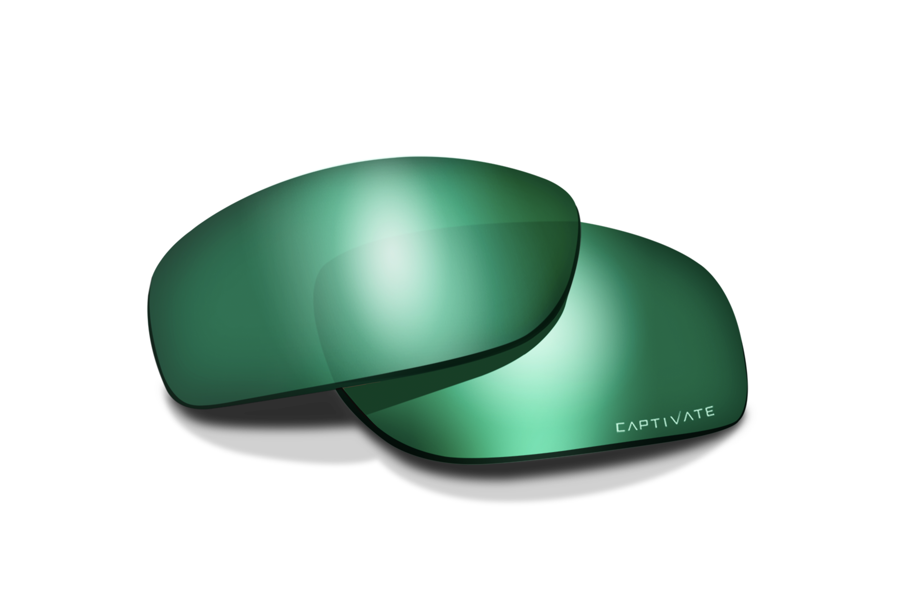 WX JAKL CAPTIVATE™ Polarized Green Mirror Lens WX JAKL CAPTIVATE™ Polarized Green Mirror Lens
