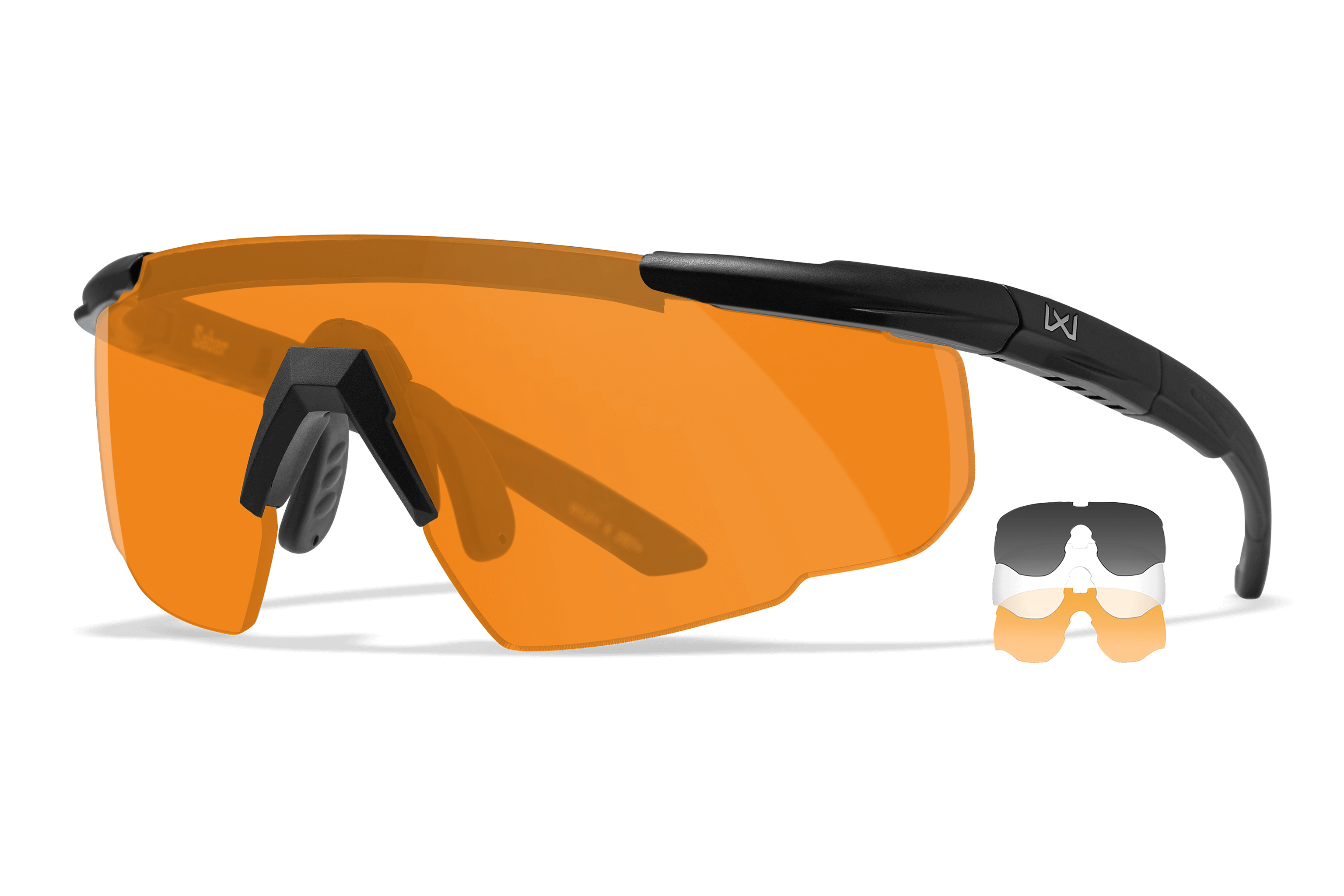 Saber Advanced - Smoke Grey/Clear/Light Rust Lenses | Wiley X