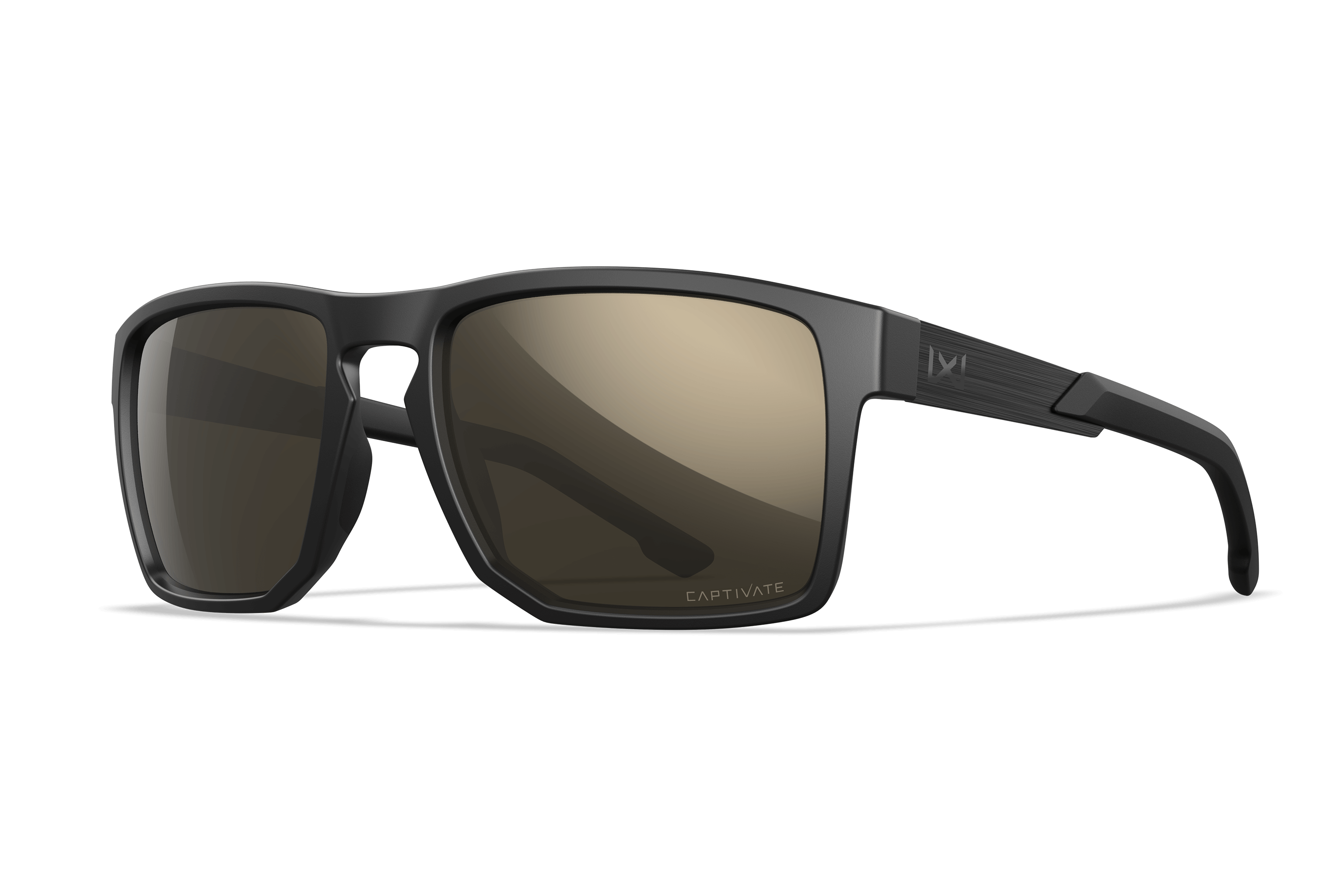 WX Apex Sunglasses - CAPTIVATE™ Polarized Tungsten Mirror Lenses WX Apex Sunglasses - CAPTIVATE™ Polarized Tungsten Mirror Lenses