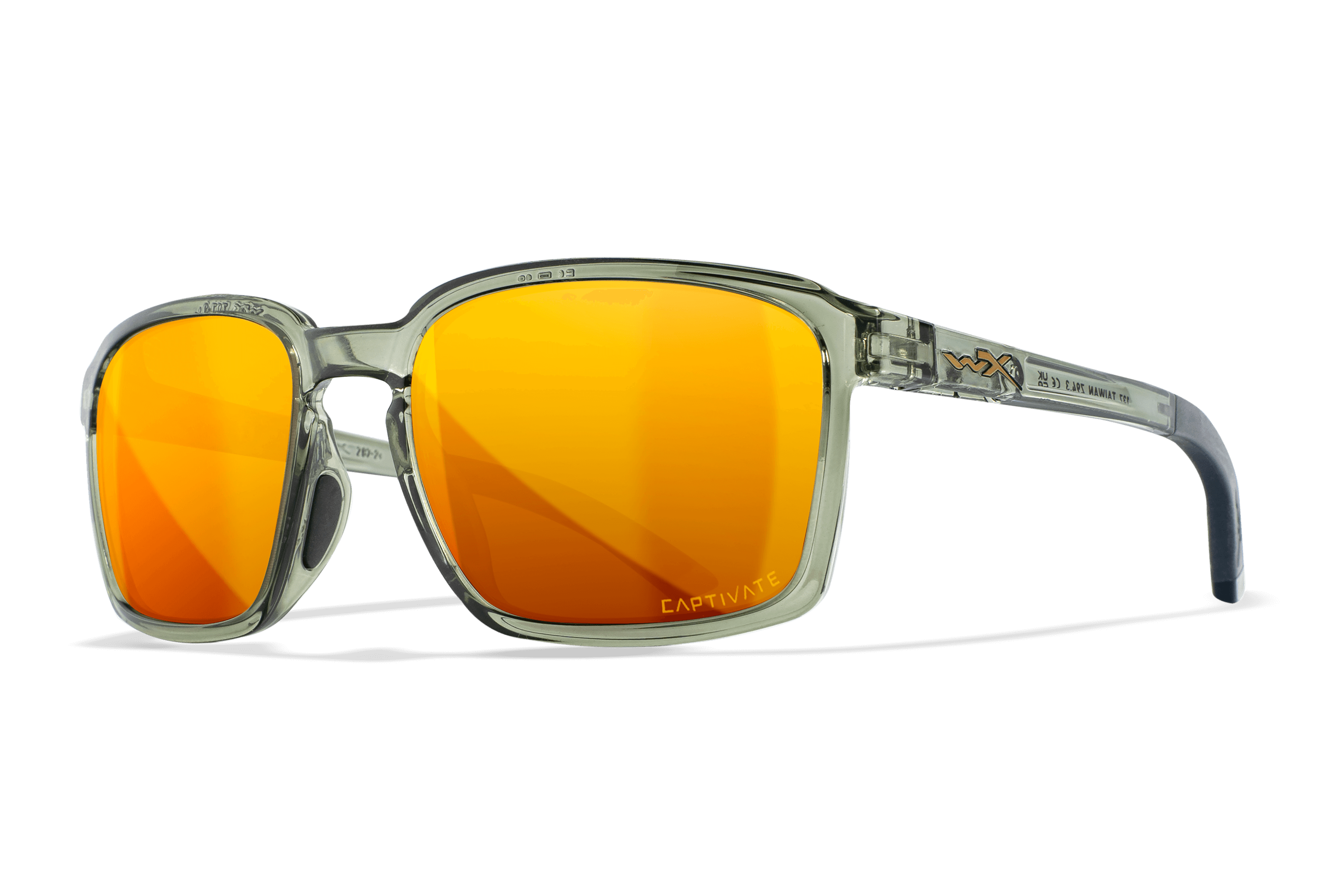 WX Alfa Sunglasses - CAPTIVATE™ Polarized Bronze Mirror Lenses WX Alfa Sunglasses - CAPTIVATE™ Polarized Bronze Mirror Lenses