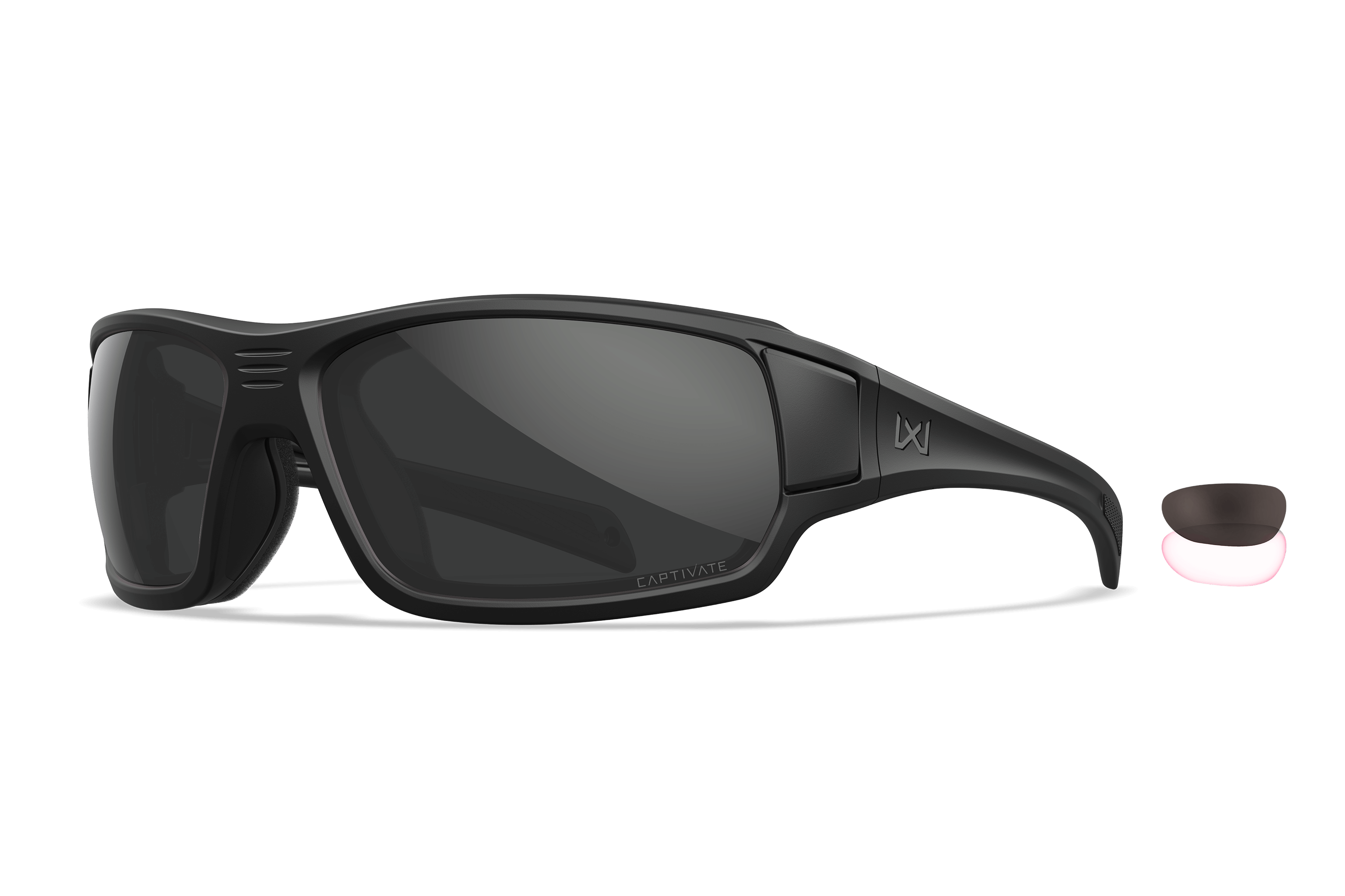 WX Breach 2.5 Sunglasses - CAPTIVATE™ Grey Lens | Wiley X
