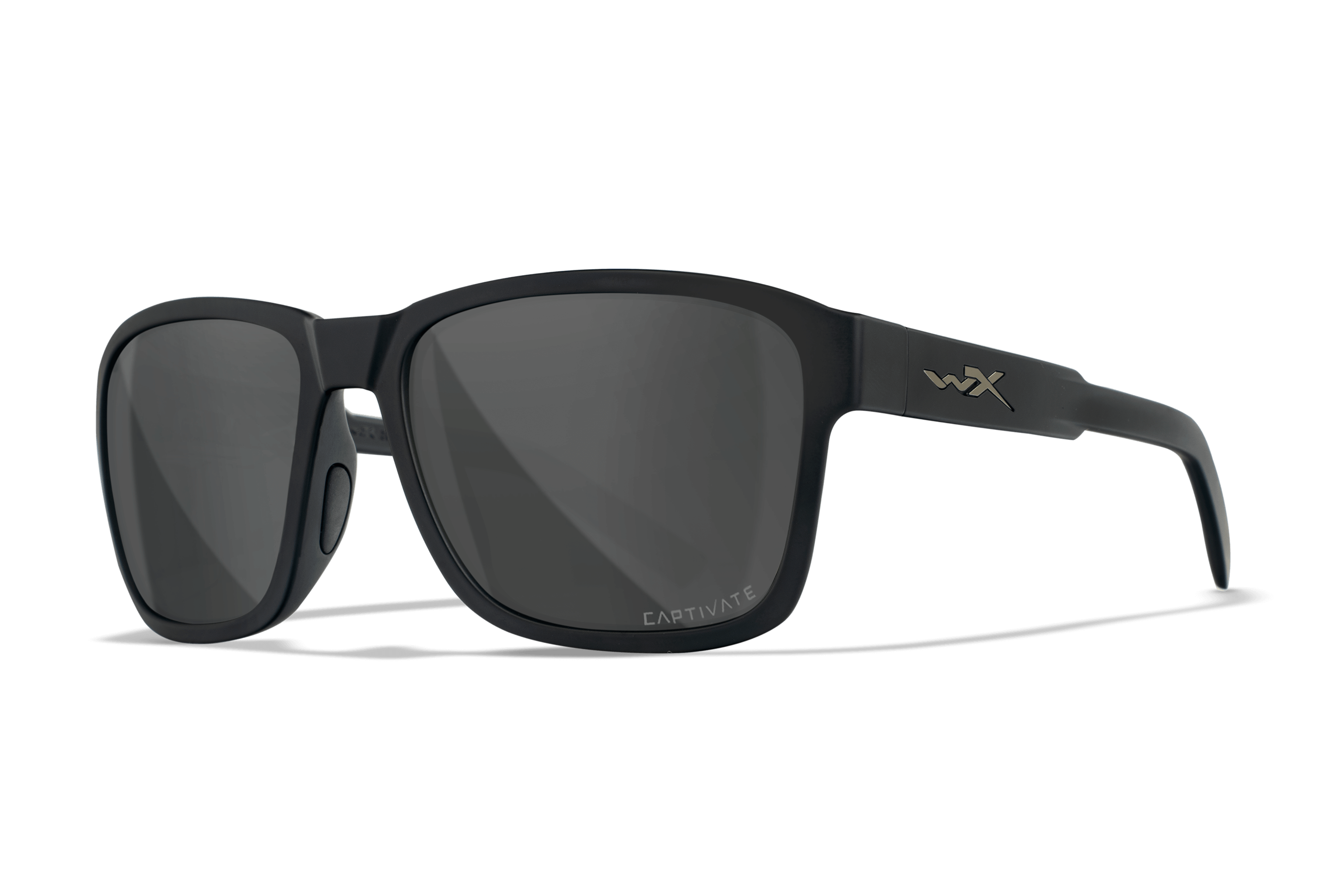 WX Trek Sunglasses - CAPTIVATE™ Polarized Grey Lenses | Wiley X WX Trek Sunglasses - CAPTIVATE™ Polarized Grey Lenses | Wiley X