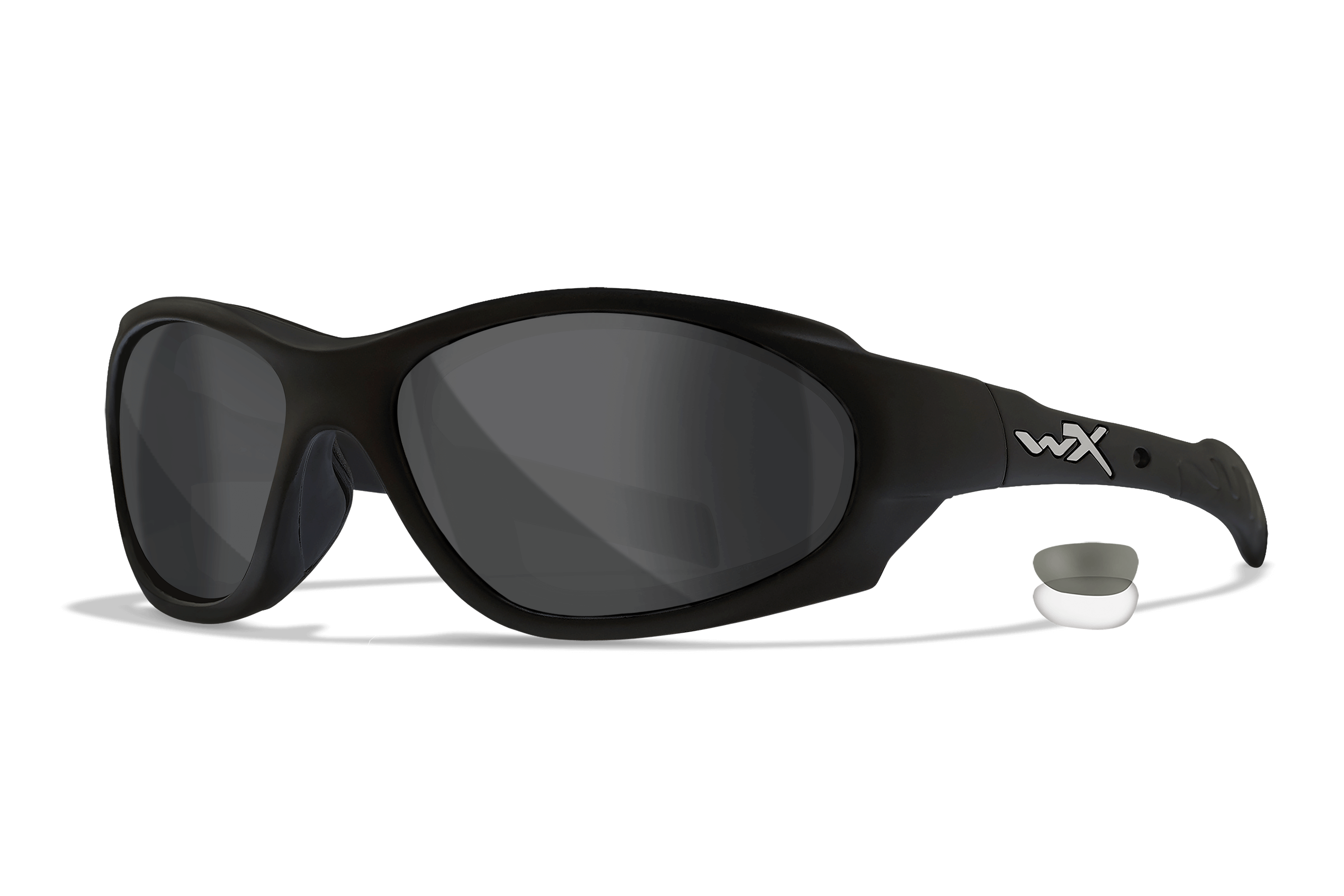 個人装備 WileyX XL-1Advance XL-1 Advanced Sunglasses - Smoke Grey / Clear Lenses | Wiley X