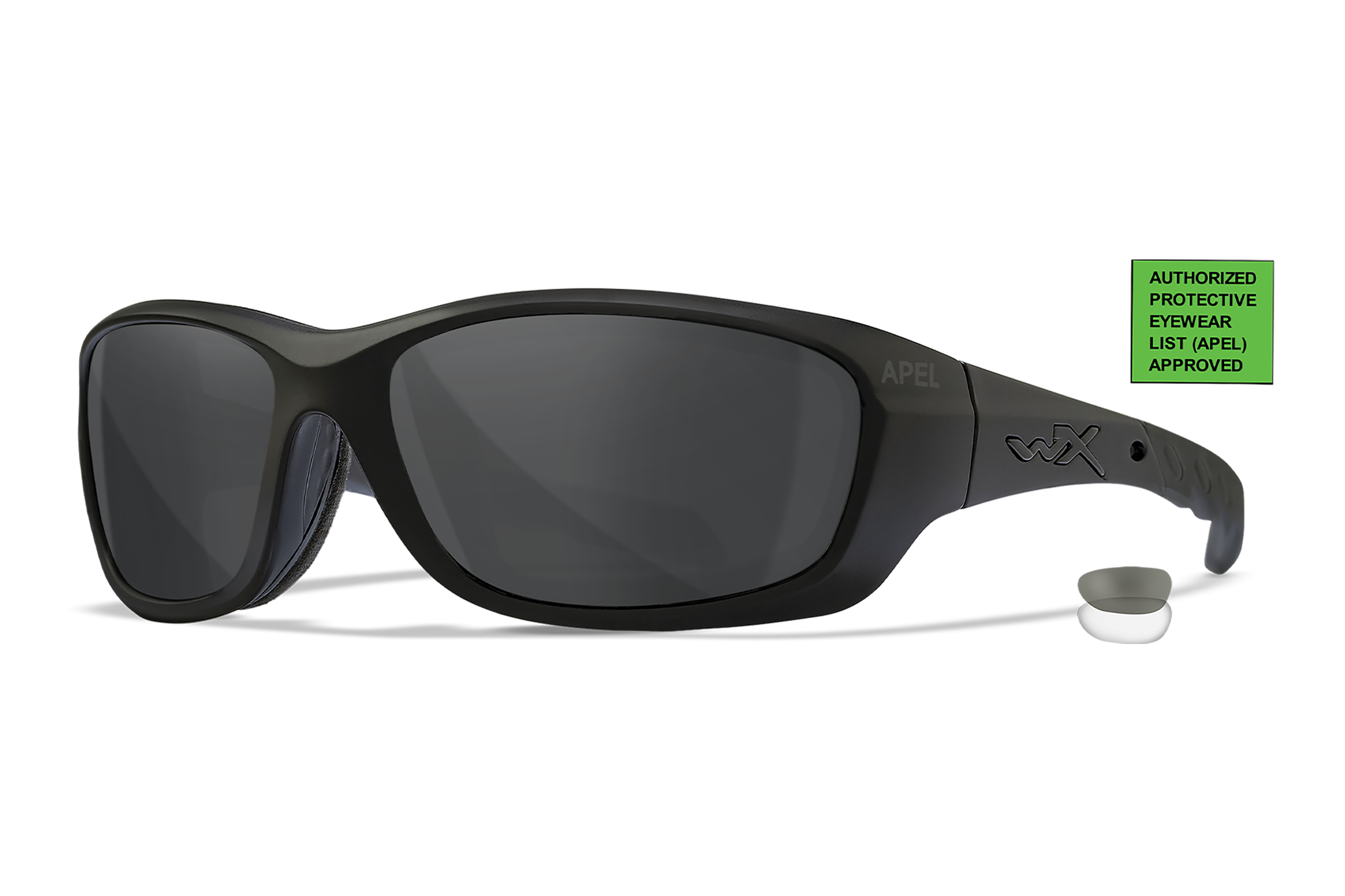 APEL WX GRAVITY SPECTACLE KIT - Parts & Accessories | Wiley X APEL WX GRAVITY SPECTACLE KIT - Parts & Accessories | Wiley X