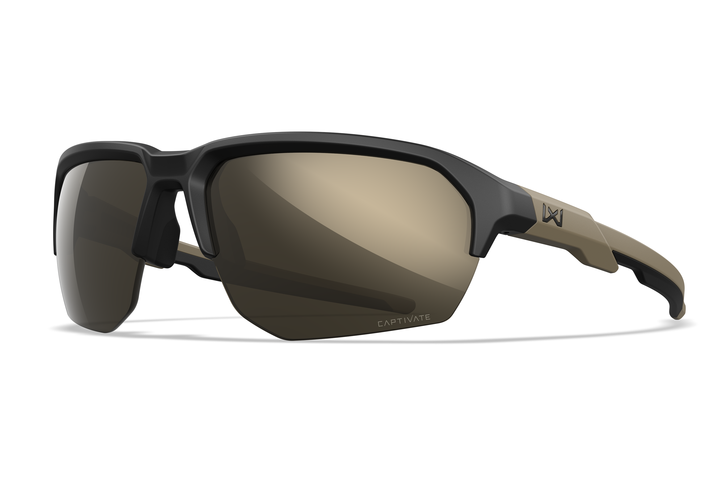 WX JAKL Sunglasses - CAPTIVATE™ Non-Polarized Tungsten Mirror WX JAKL Sunglasses - CAPTIVATE™ Non-Polarized Tungsten Mirror