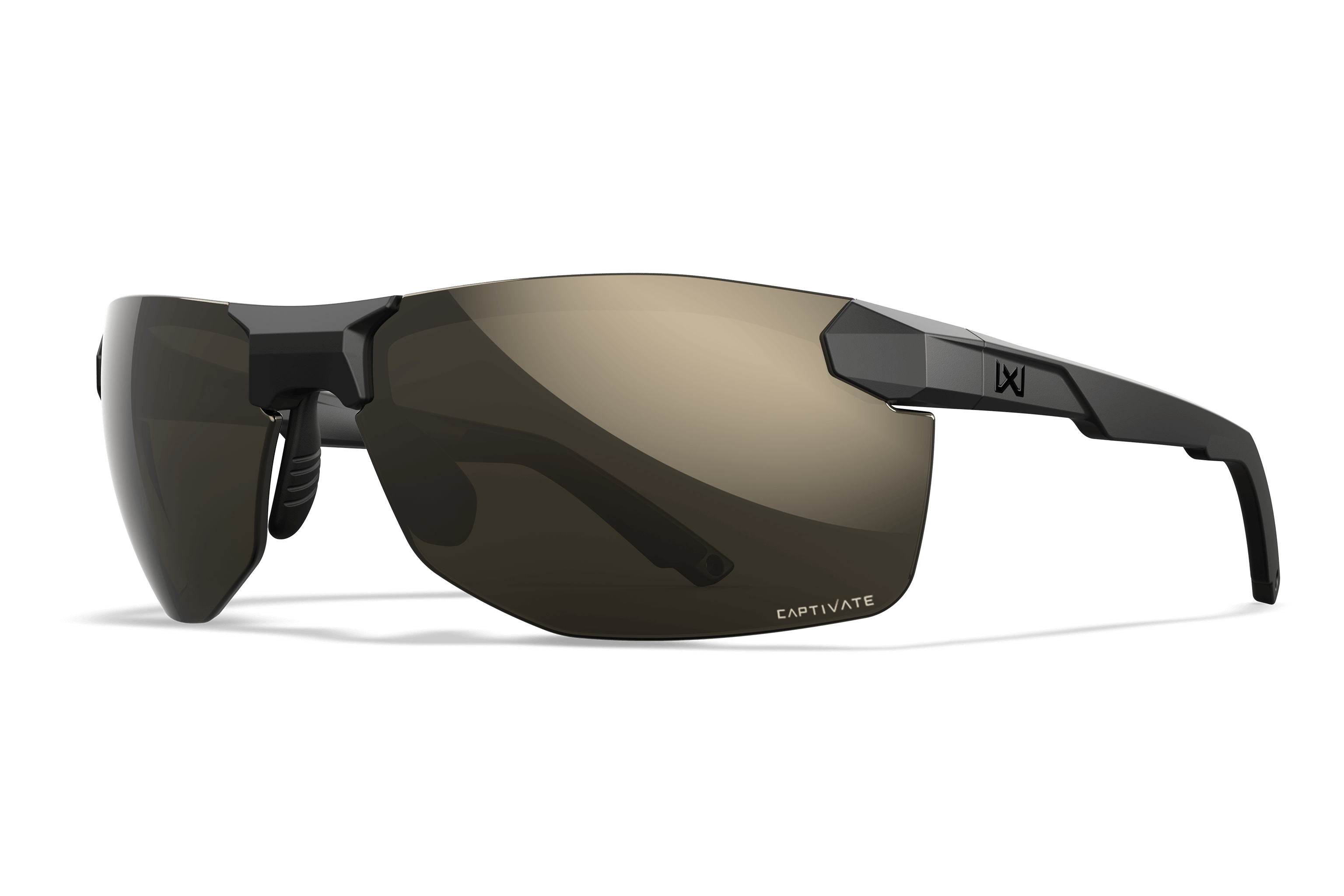 WX Prime XL Sunglasses - CAPTIVATE™ Polarized Tungsten Mirror WX Prime XL Sunglasses - CAPTIVATE™ Polarized Tungsten Mirror