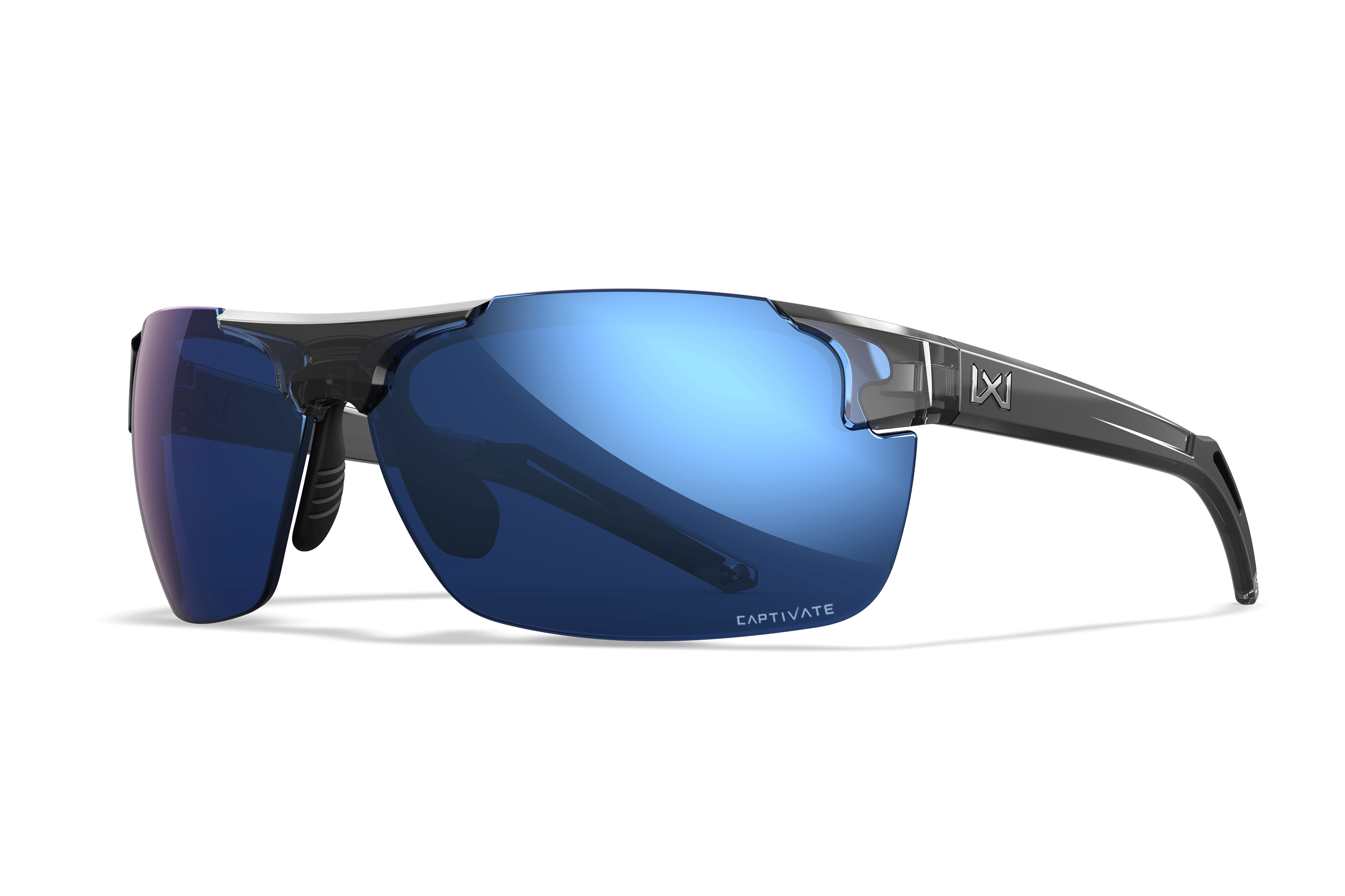 WX Prime Sunglasses - CAPTIVATE™ Polarized Blue Mirror Lenses