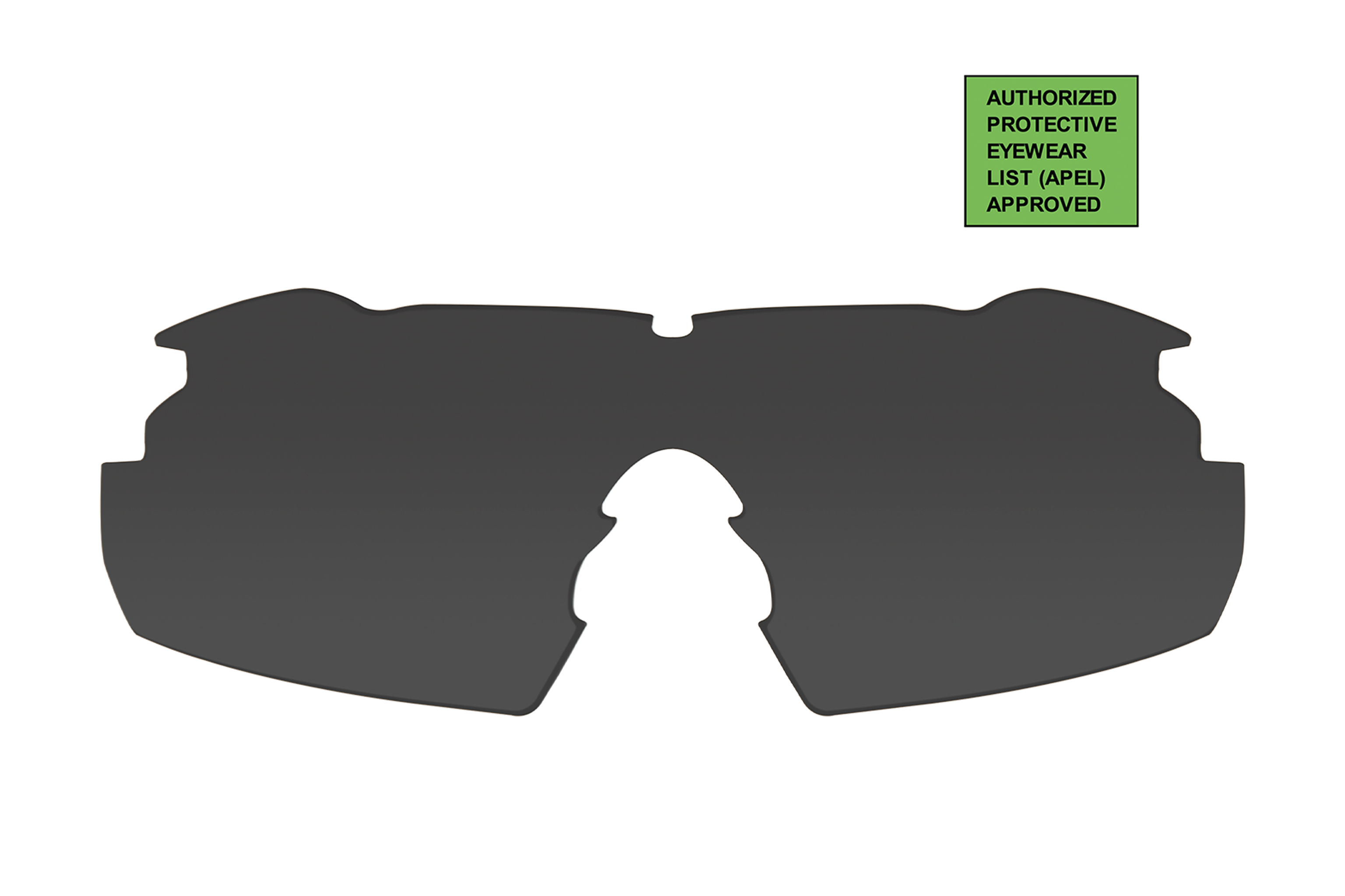 Official Wiley X APEL WX Vapor Regular Smoke Grey Replacement Lenses Official Wiley X APEL WX Vapor Regular Smoke Grey Replacement Lenses