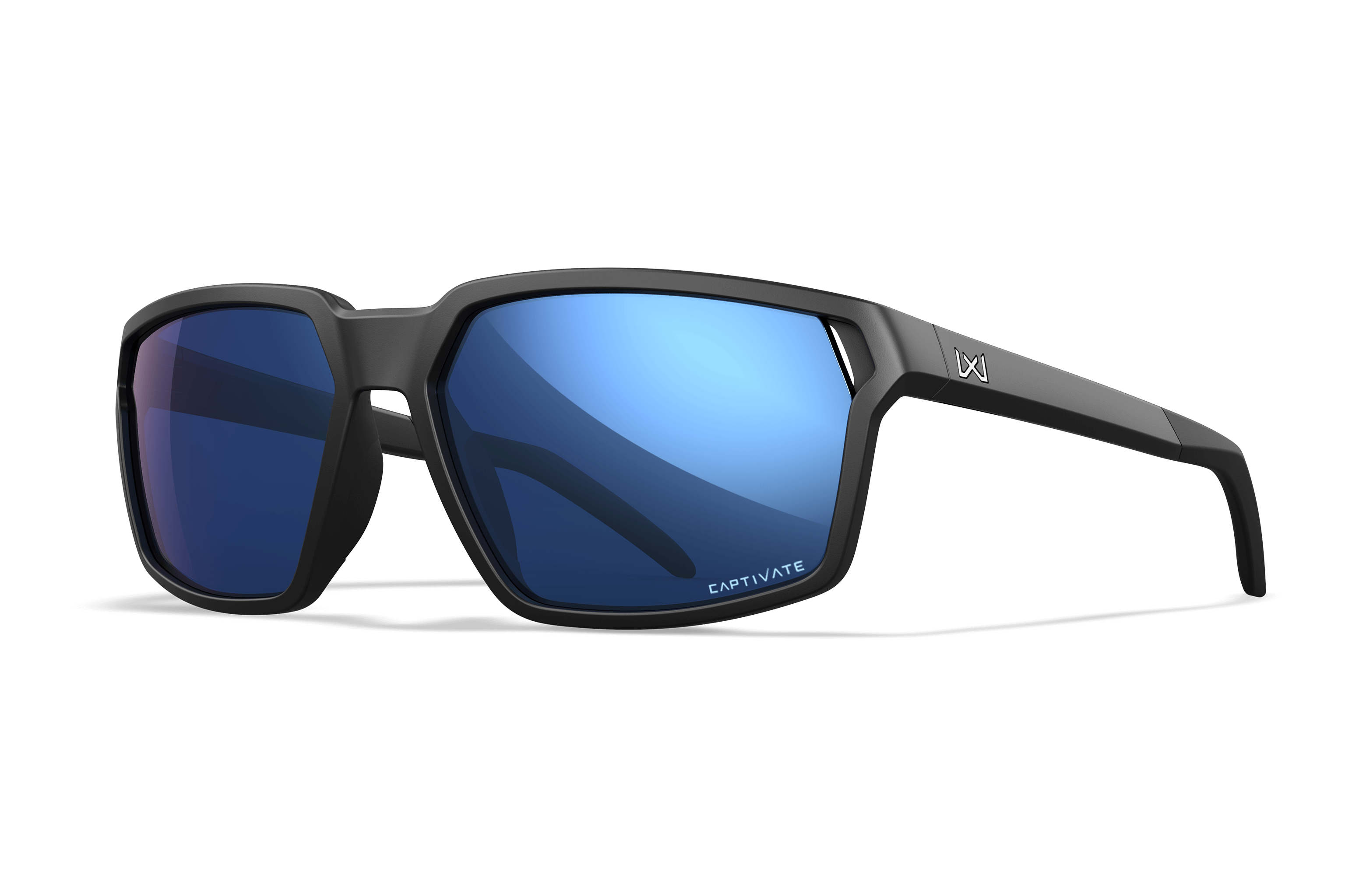 WX Sierra Sunglasses - CAPTIVATE™ Polarized Blue Mirror Lenses WX Sierra Sunglasses - CAPTIVATE™ Polarized Blue Mirror Lenses