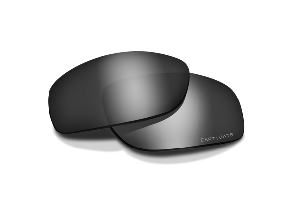 WX JAKL CAPTIVATE™ Polarized Black Mirror Lens