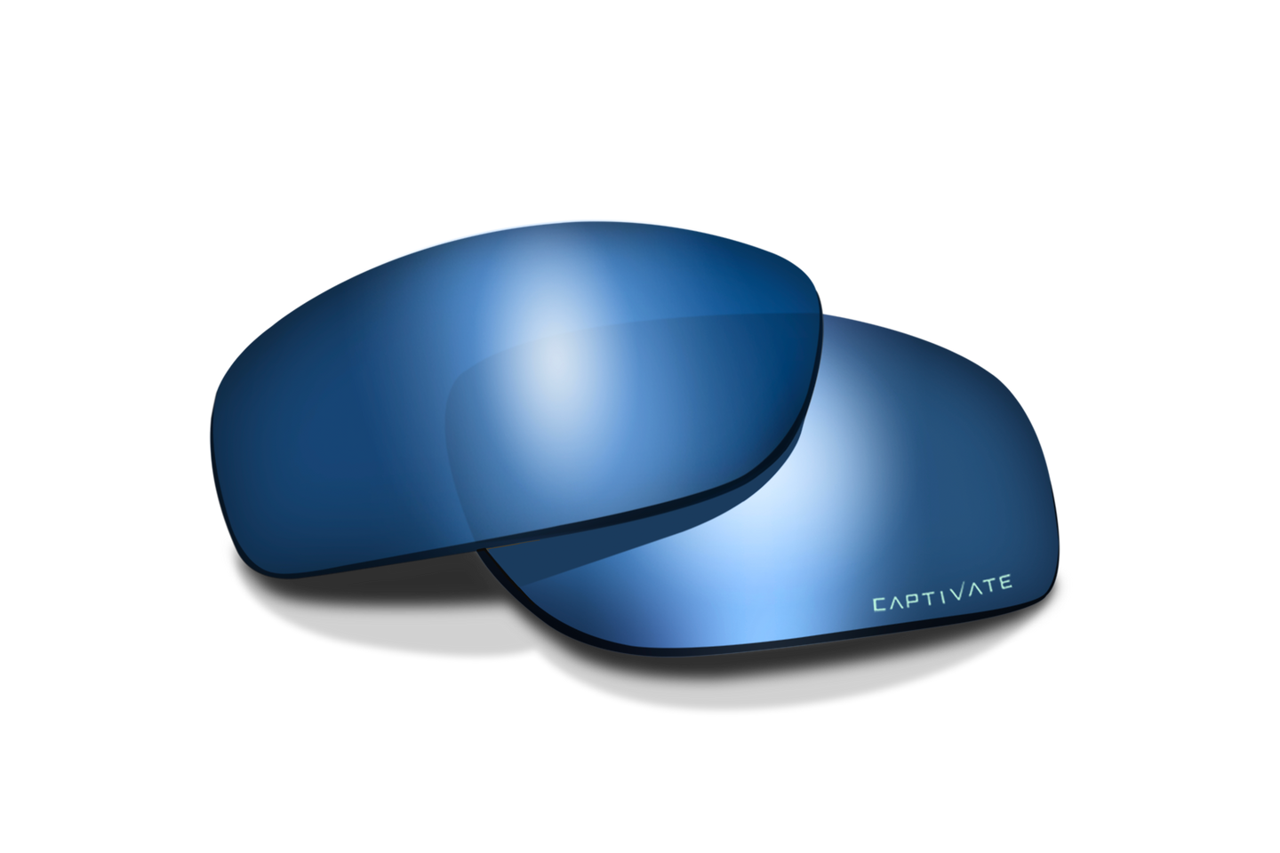 WX Jakl Captivate Polarized Blue Mirror Lens