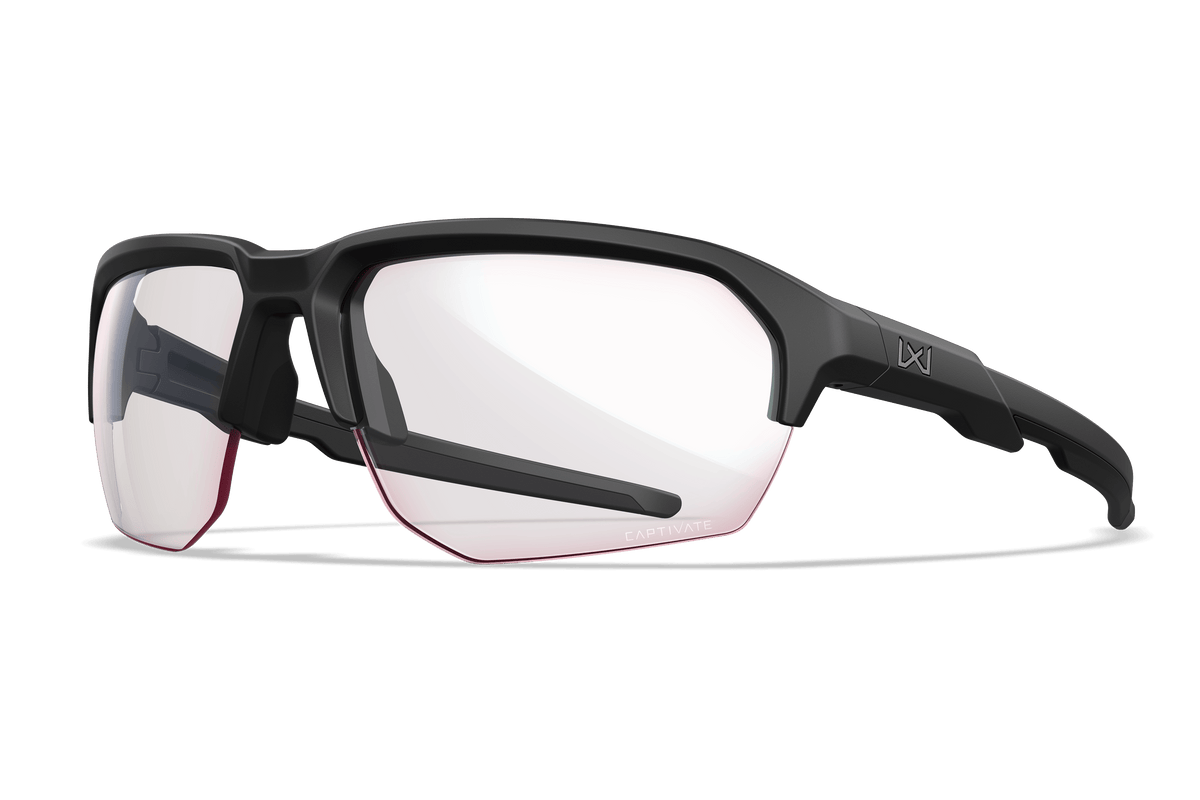 WX JAKL Sunglasses - CAPTIVATE™ Grey / Clear Lenses | Wiley X WX JAKL Sunglasses - CAPTIVATE™ Grey / Clear Lenses | Wiley X