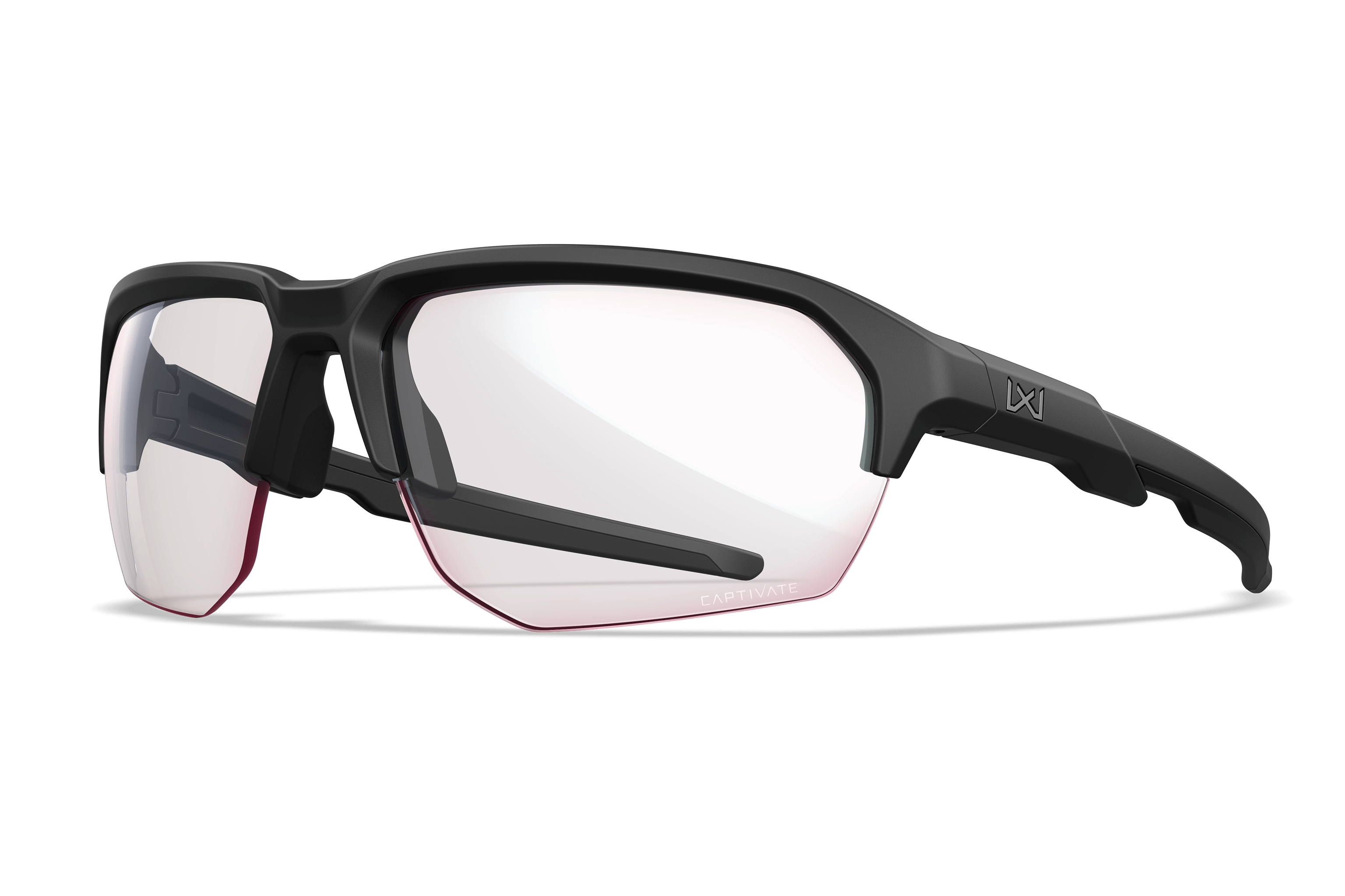 WX JAKL Sunglasses - CAPTIVATE™ Grey / Clear Lenses | Wiley X WX JAKL Sunglasses - CAPTIVATE™ Grey / Clear Lenses | Wiley X