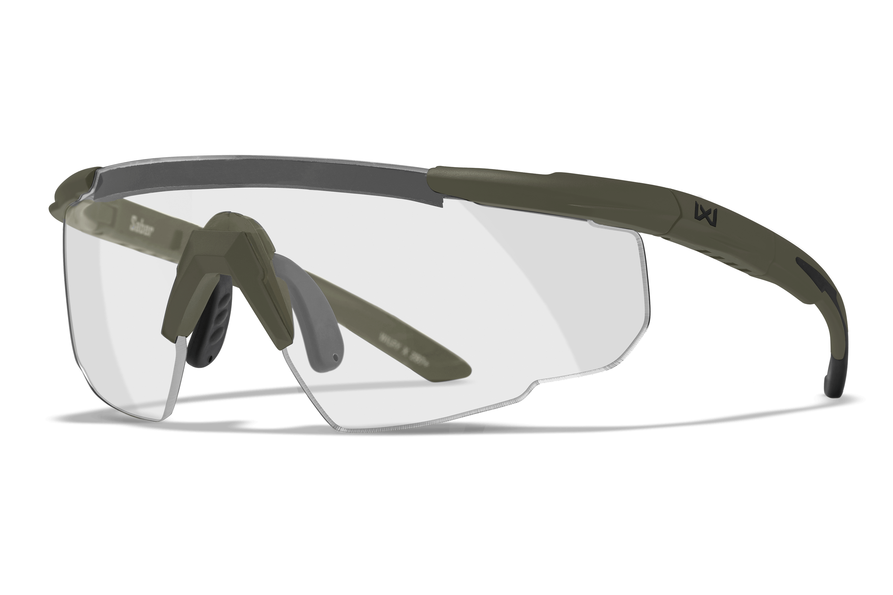 Saber Advanced - OD Green Frame Smoke Grey Lenses | Wiley X Saber Advanced - OD Green Frame Smoke Grey Lenses | Wiley X
