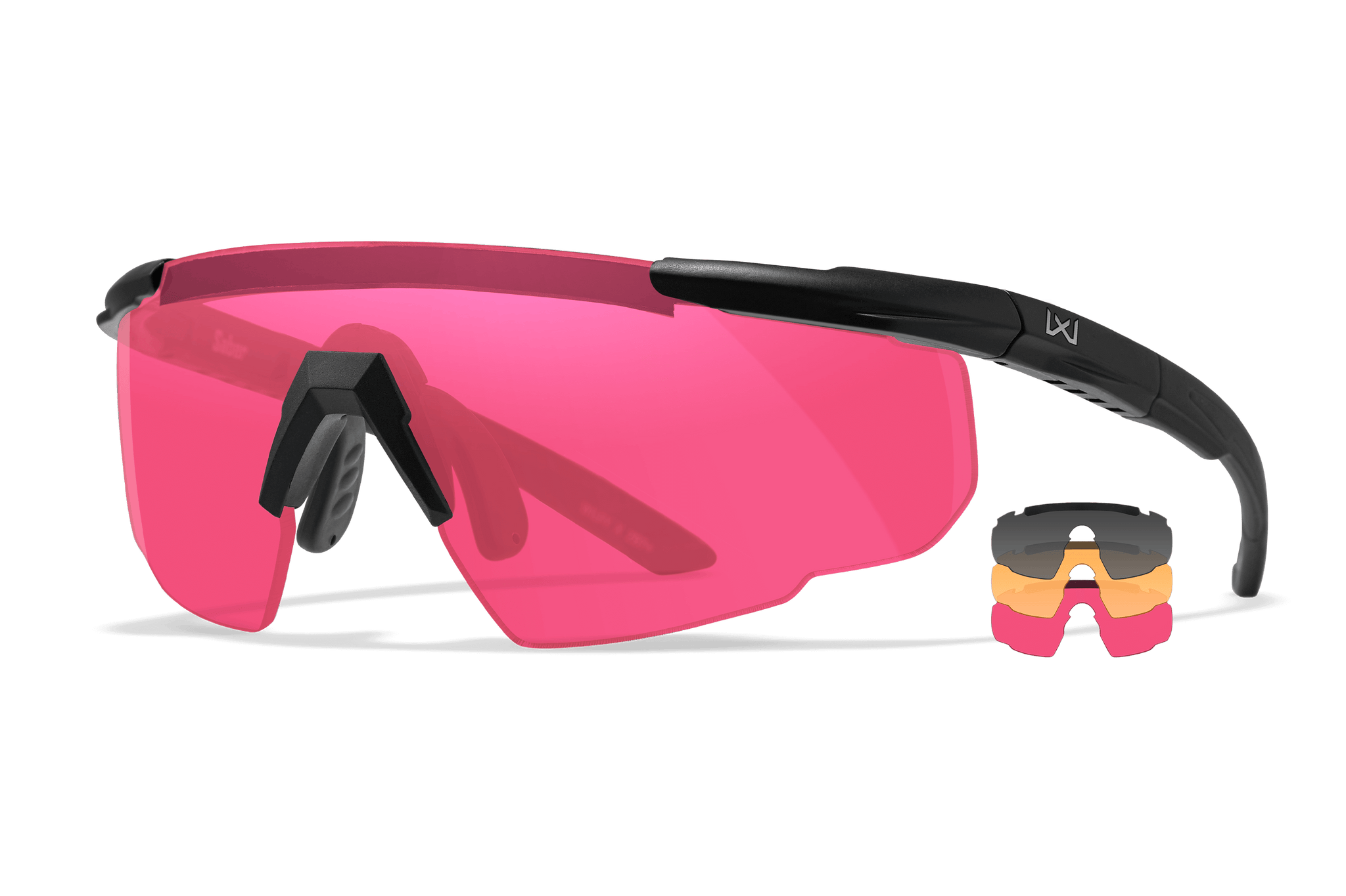 Saber Advanced - Smoke Grey/Light Rust/Vermillion Lenses | Wiley X Saber Advanced - Smoke Grey/Light Rust/Vermillion Lenses | Wiley X