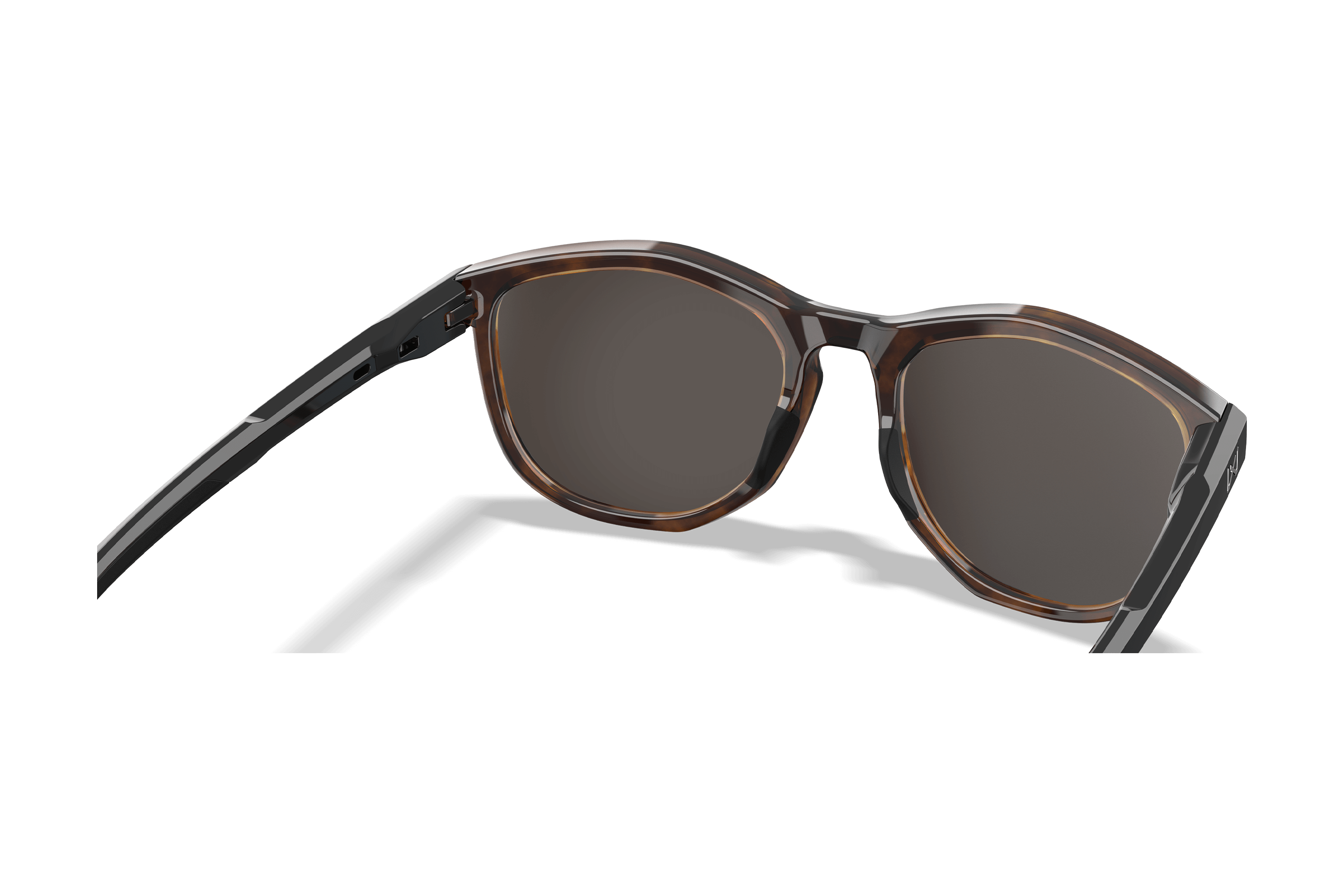 WX Bravo Sunglasses - CAPTIVATE™ Polarized Green Lenses Tortoise