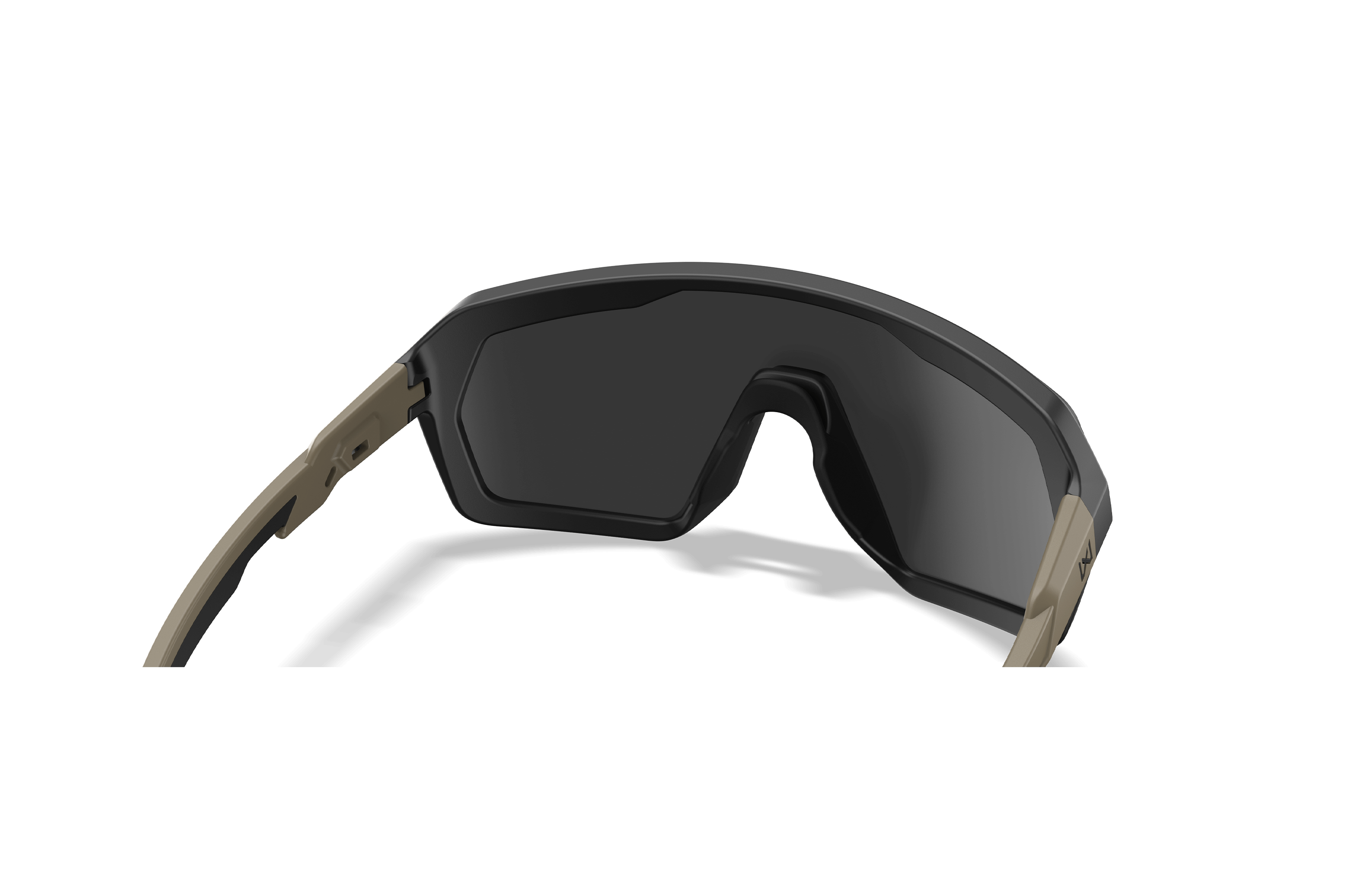 WX Citadel Sunglasses - CAPTIVATE™ Tungsten Mirror Lenses Black