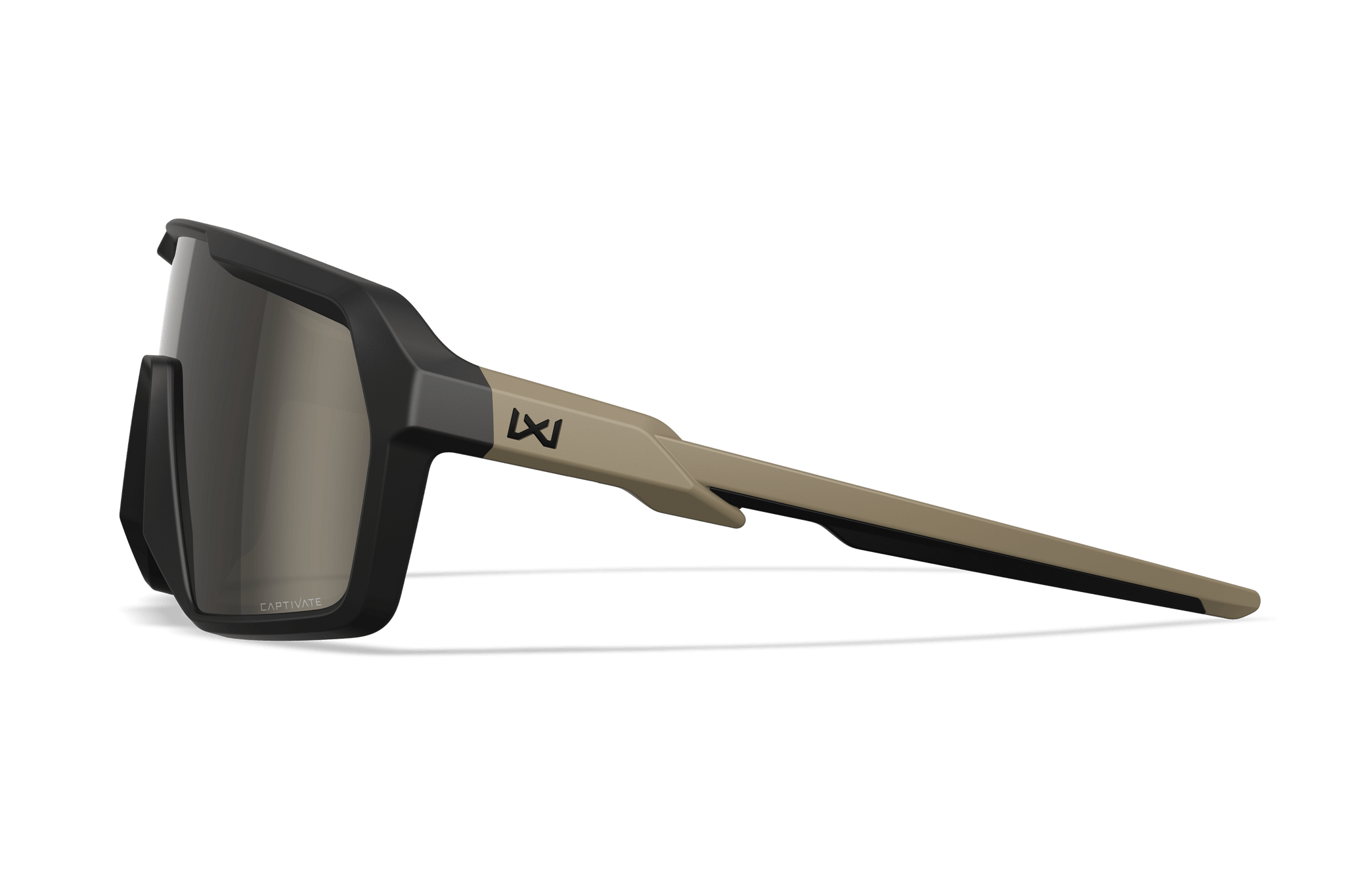WX Citadel Sunglasses - CAPTIVATE™ Tungsten Mirror Lenses Black WX Citadel Sunglasses - CAPTIVATE™ Tungsten Mirror Lenses Black