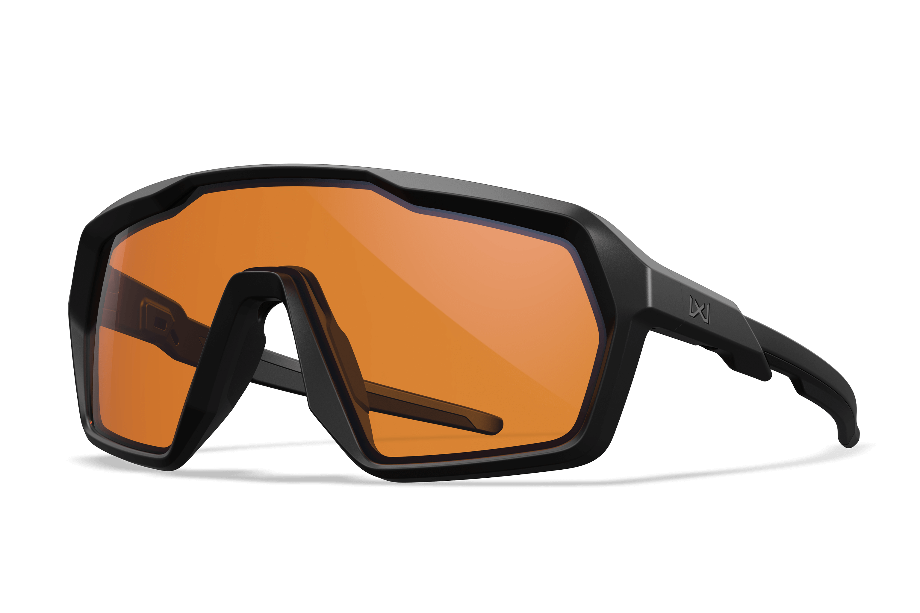 WX Citadel Sunglasses - Grey Clear Rust Lenses Black Frame | Wiley X