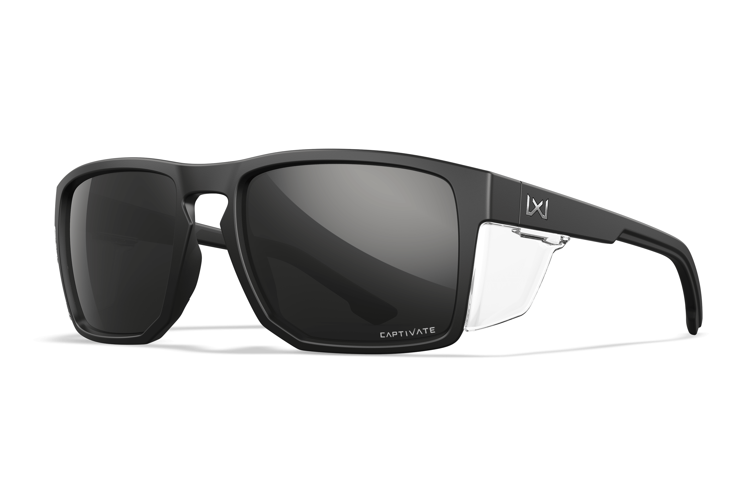 WX Founder Sunglasses - CAPTIVATE™ Polarized Black Mirror Lenses