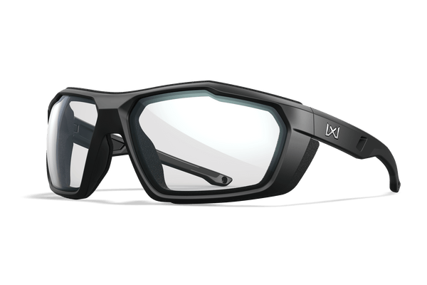 WX Shield Sunglasses - Clear Lenses Black Frame | Wiley X