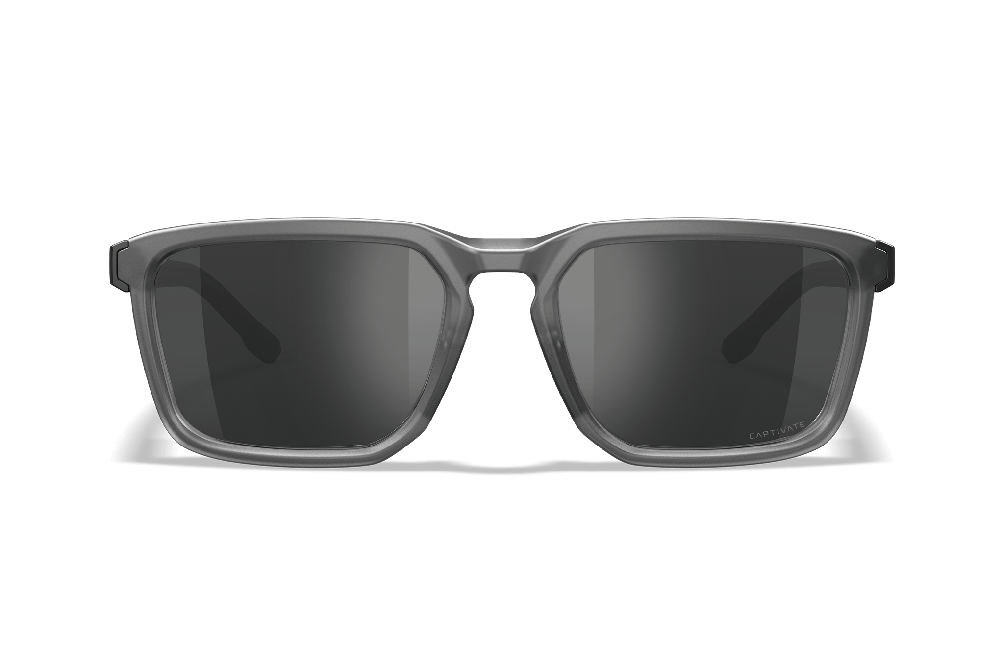 WX Zulu Sunglasses CAPTIVATE™ Polarized Black Mirror Lenses Matte WX Zulu Sunglasses CAPTIVATE™ Polarized Black Mirror Lenses Matte