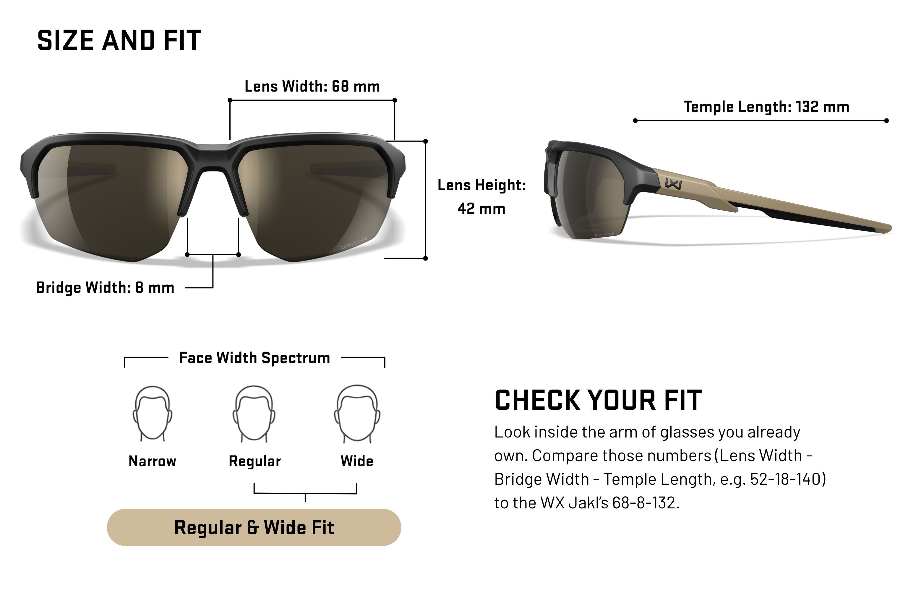 Wiley X JAKL American Sniper Matte Black / Captivate Black Mirror