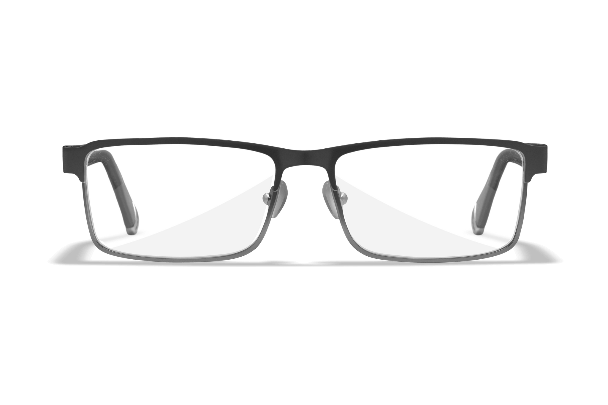 WX Axis Eyeglasses - Matte Silver Frame with Black Temples | Wiley X WX Axis Eyeglasses - Matte Silver Frame with Black Temples | Wiley X