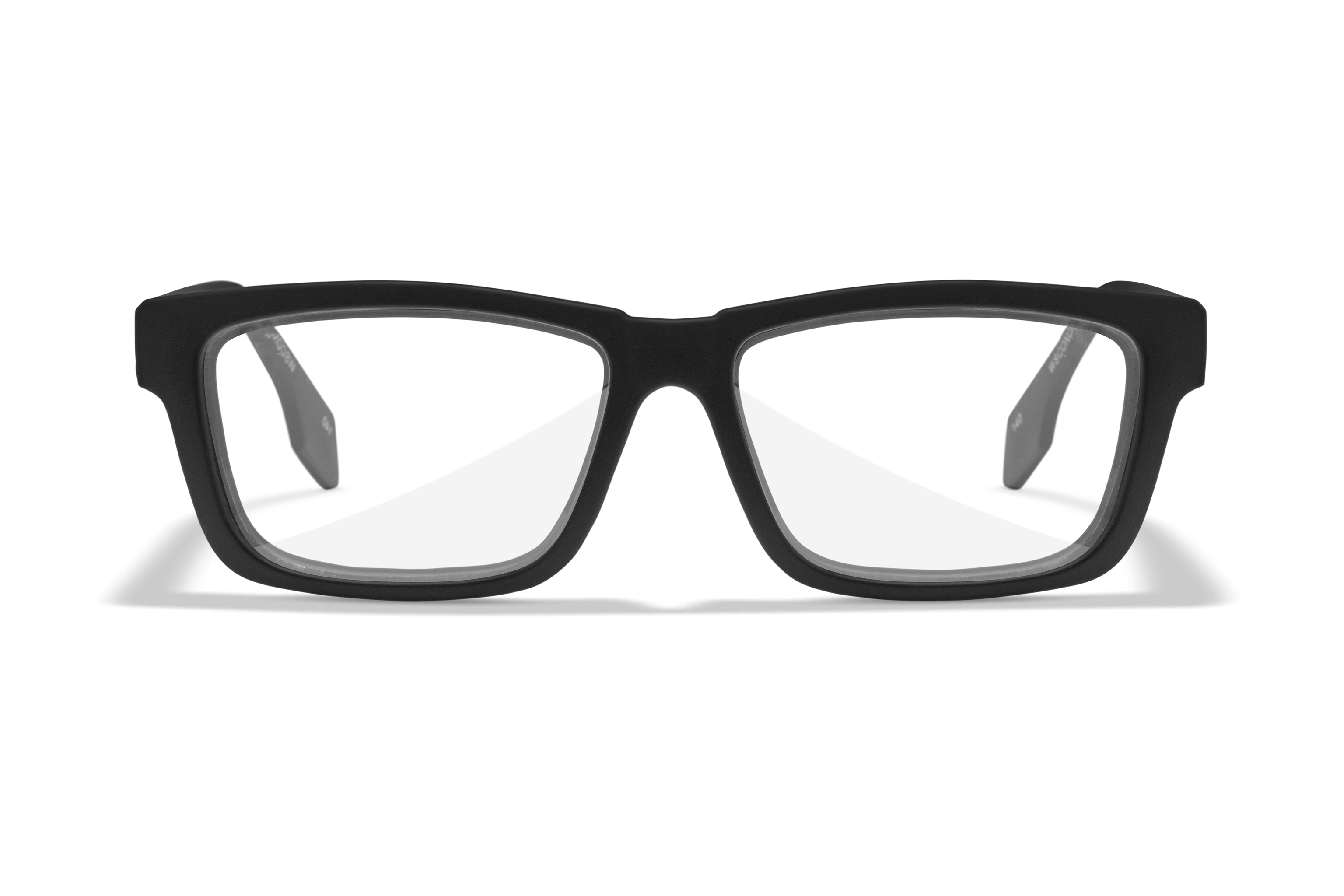 WX Contour | Matte Black Frame with Clear Lenses WX Contour | Matte Black Frame with Clear Lenses