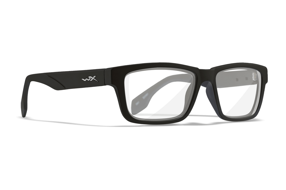 WX Contour | Matte Black Frame with Clear Lenses