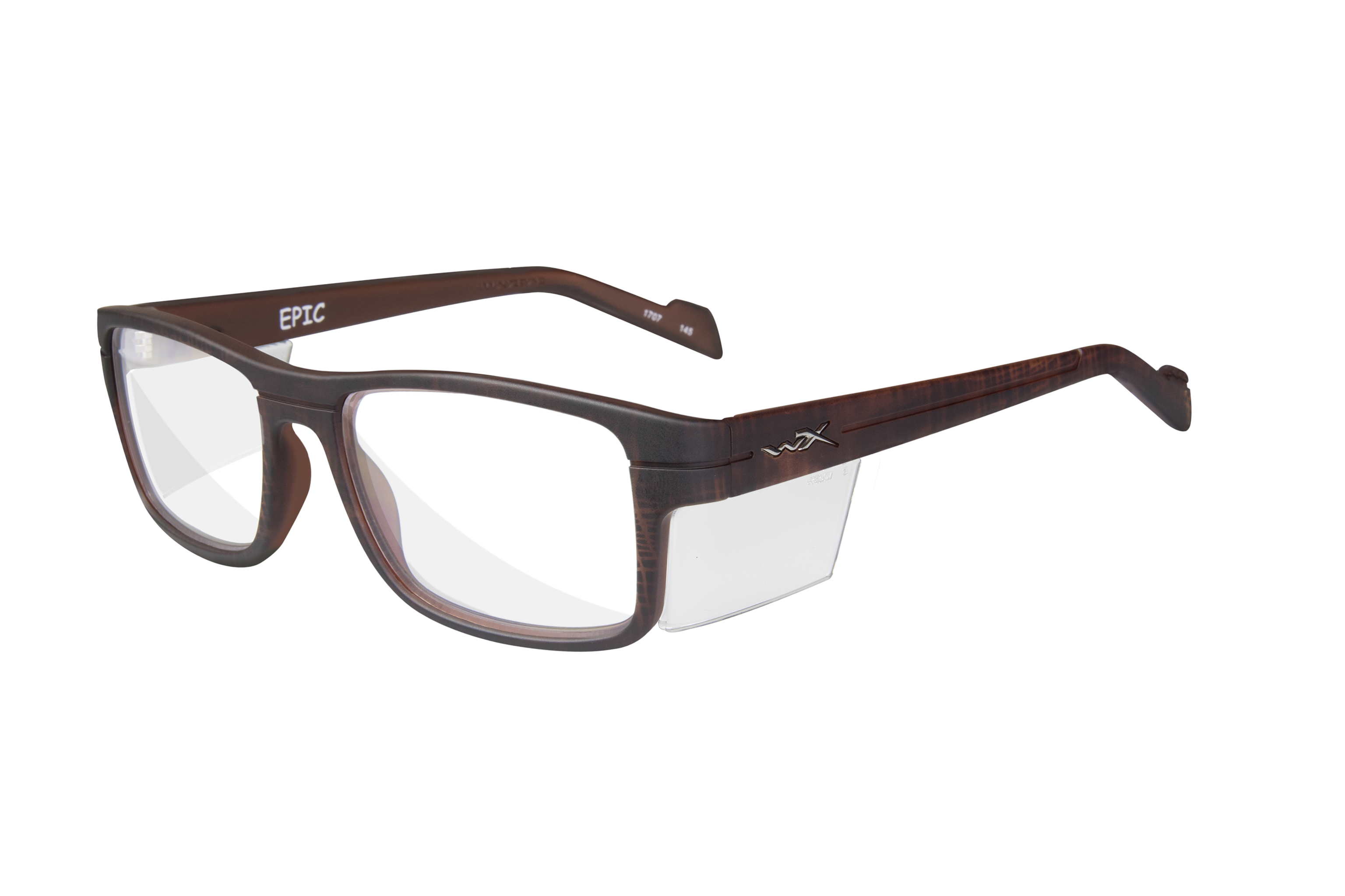 WX Epic Eyeglasses - Matte Hickory Brown Frame | Wiley X