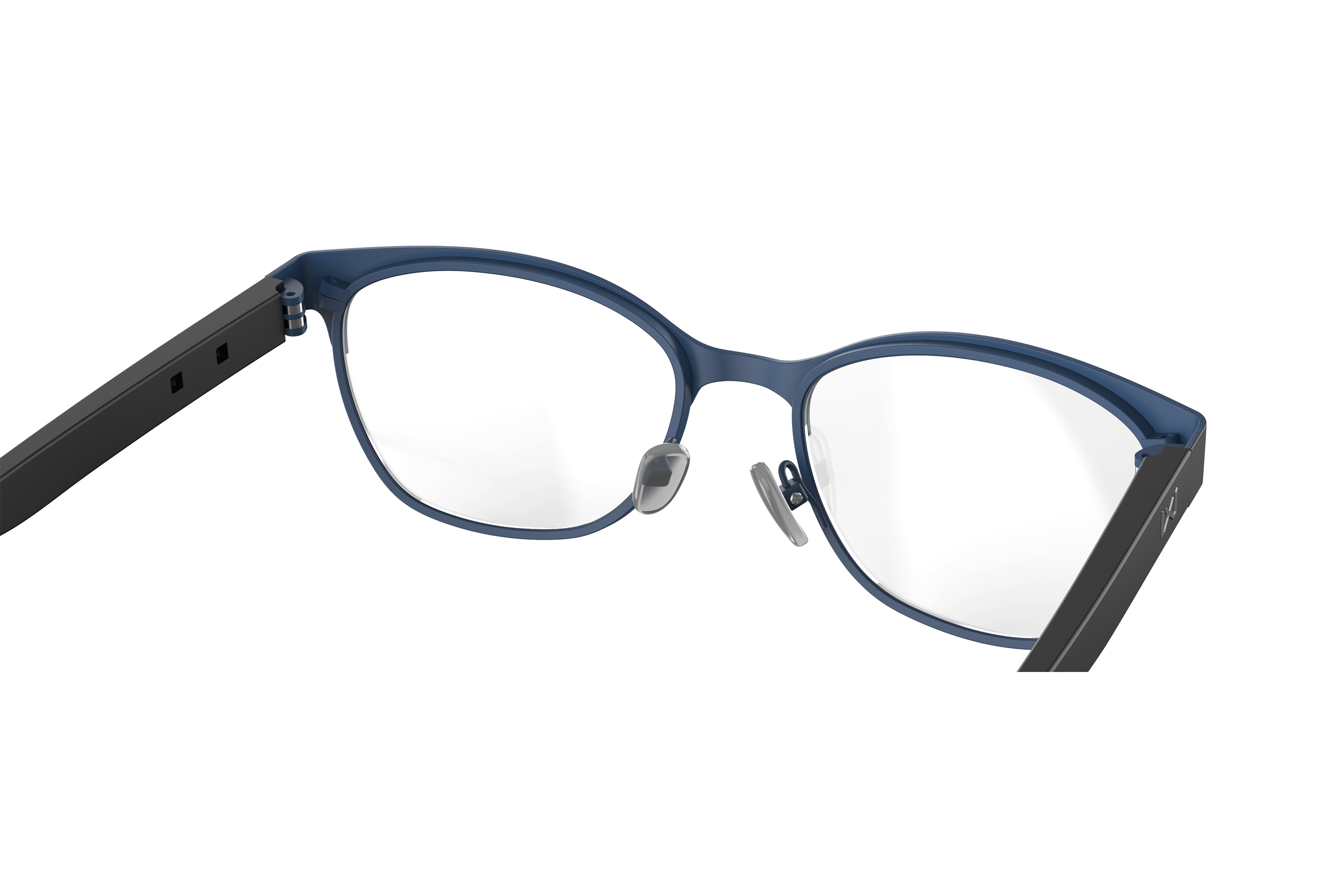 WX Harmony Eyeglasses - Matte Navy Frame with Black Temples | Wiley X