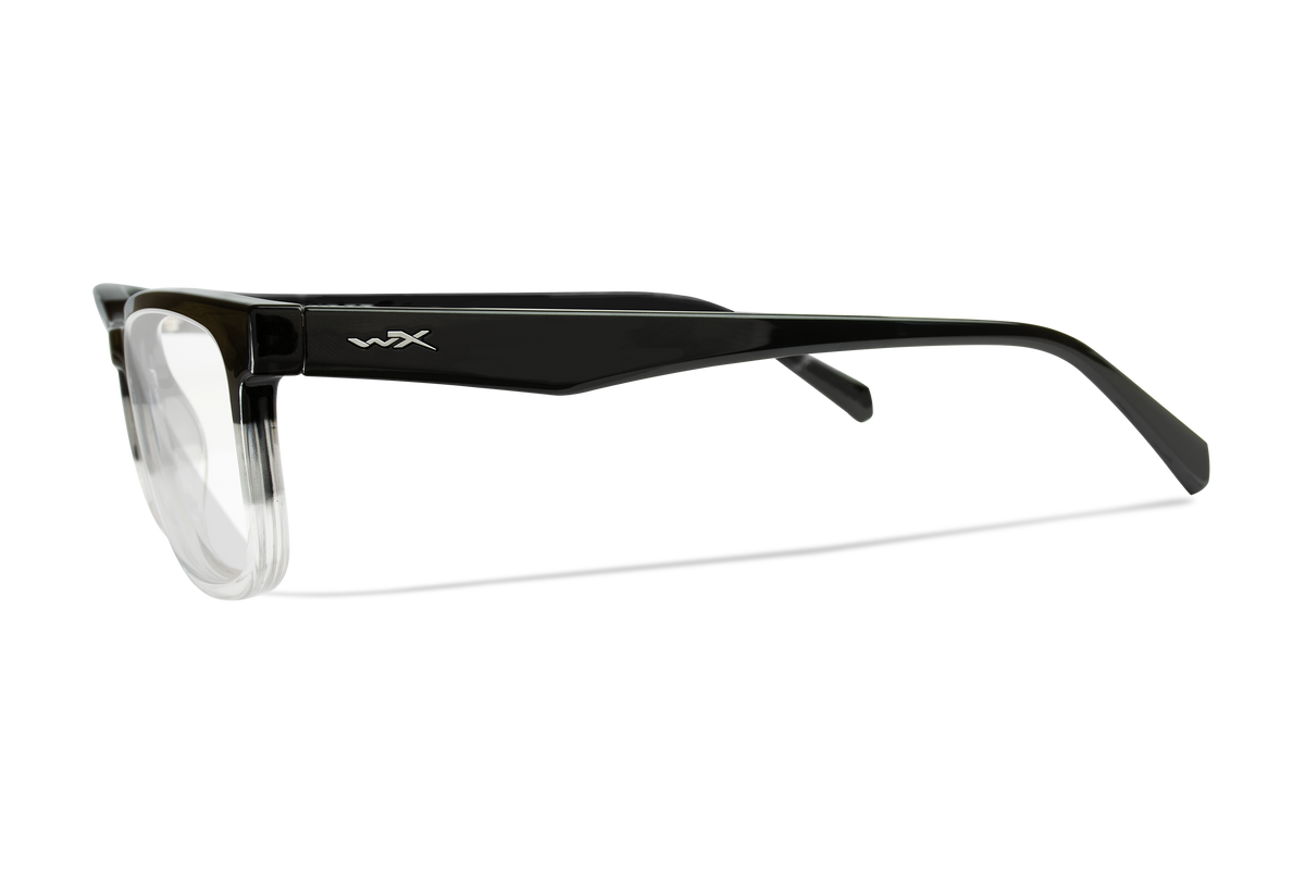 WX Judge Eyeglasses - Gloss Black to Fade Clear Frame | Wiley X WX Judge Eyeglasses - Gloss Black to Fade Clear Frame | Wiley X