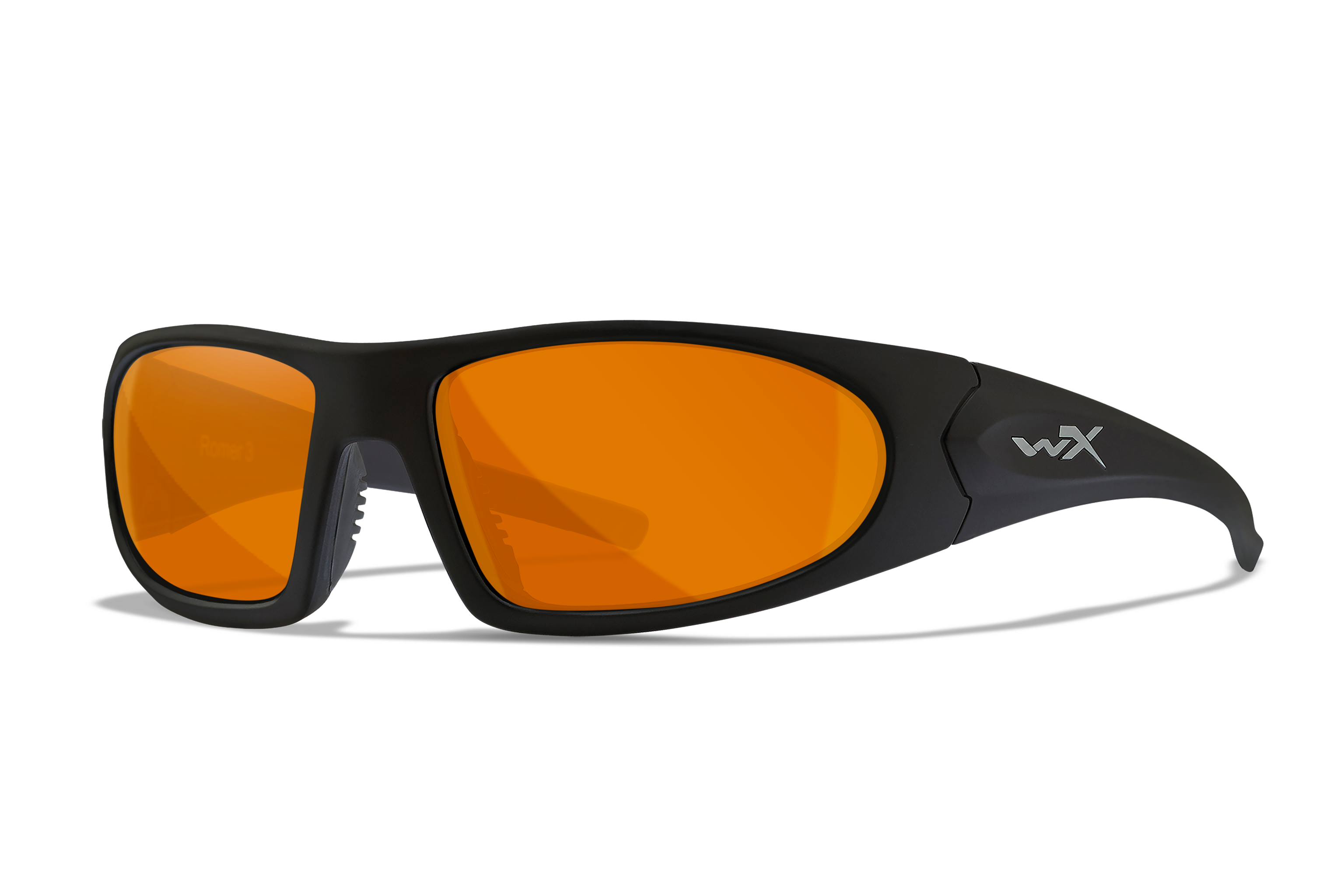Wiley X Romer 3 サングラス Ryan Romer 3 Sunglasses - Smoke Grey / Clear / Light Rust Lenses