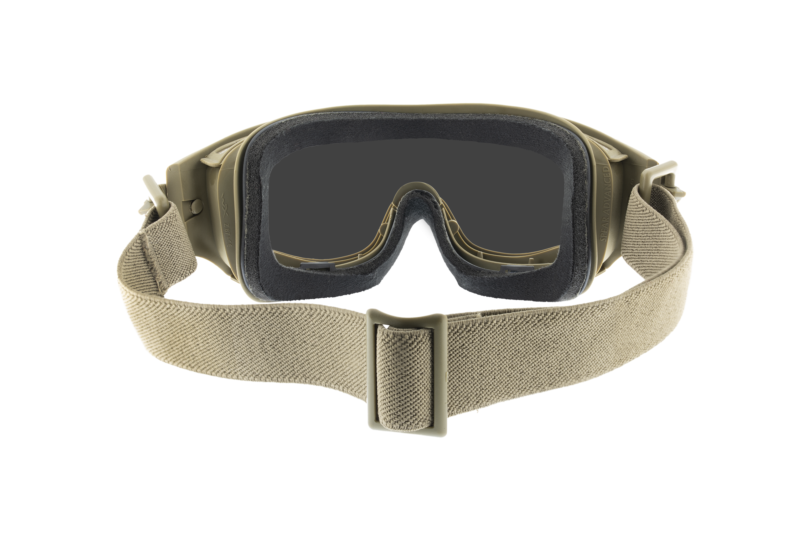military tactical goggles Wiley X Spear Tan Grey/Clear/Rust