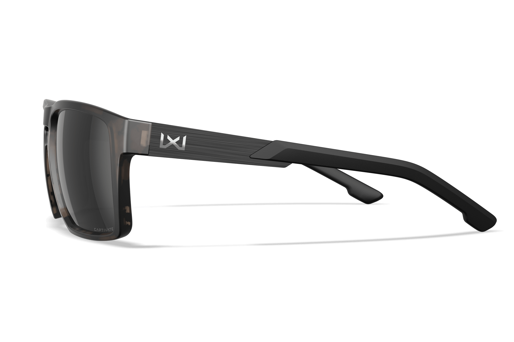 WX Apex Sunglasses - CAPTIVATE™ Polarized Black Mirror Lenses WX Apex Sunglasses - CAPTIVATE™ Polarized Black Mirror Lenses