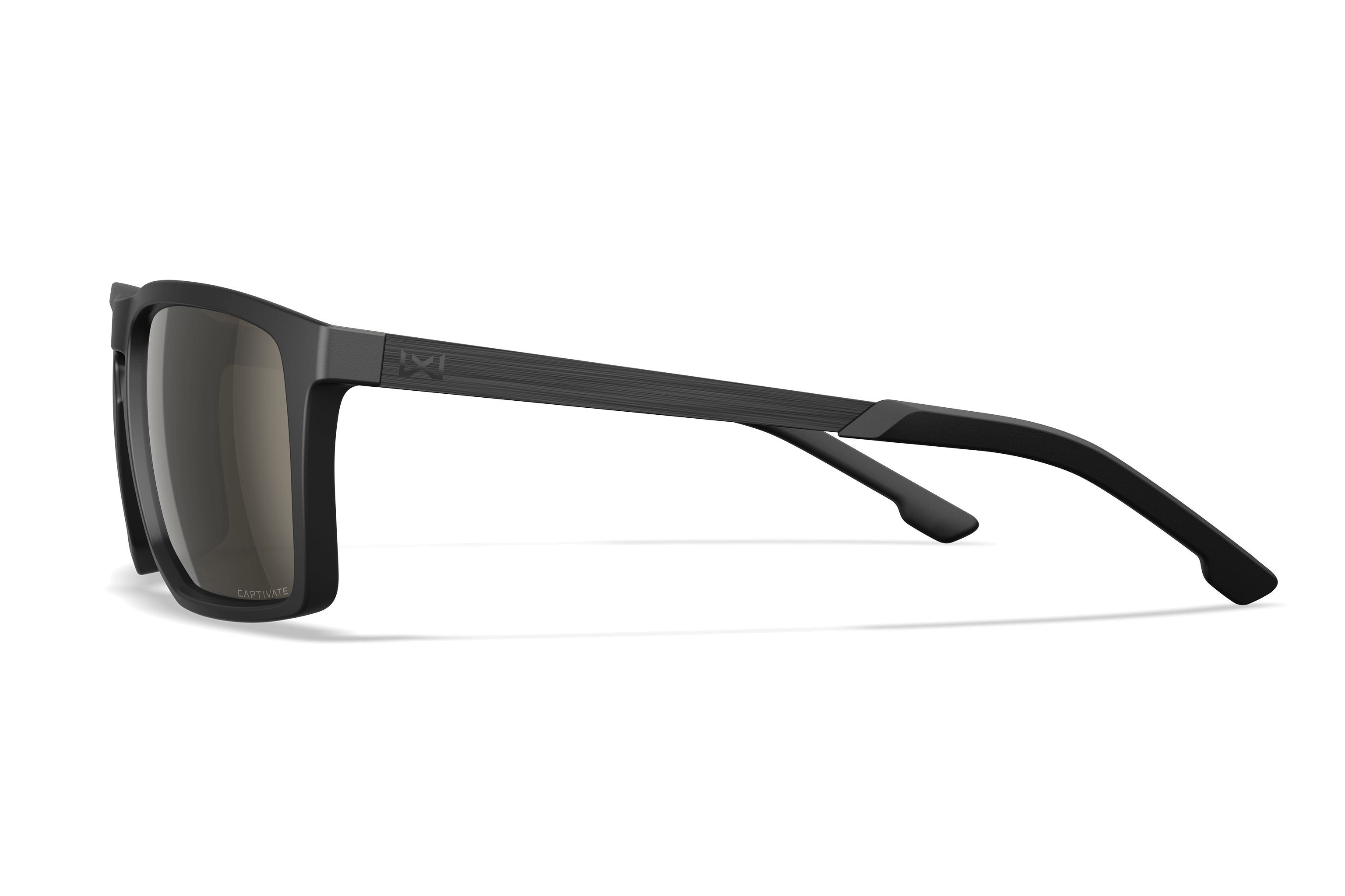 WX Axe Sunglasses - CAPTIVATE™ Polarized Tungsten Mirror Lenses