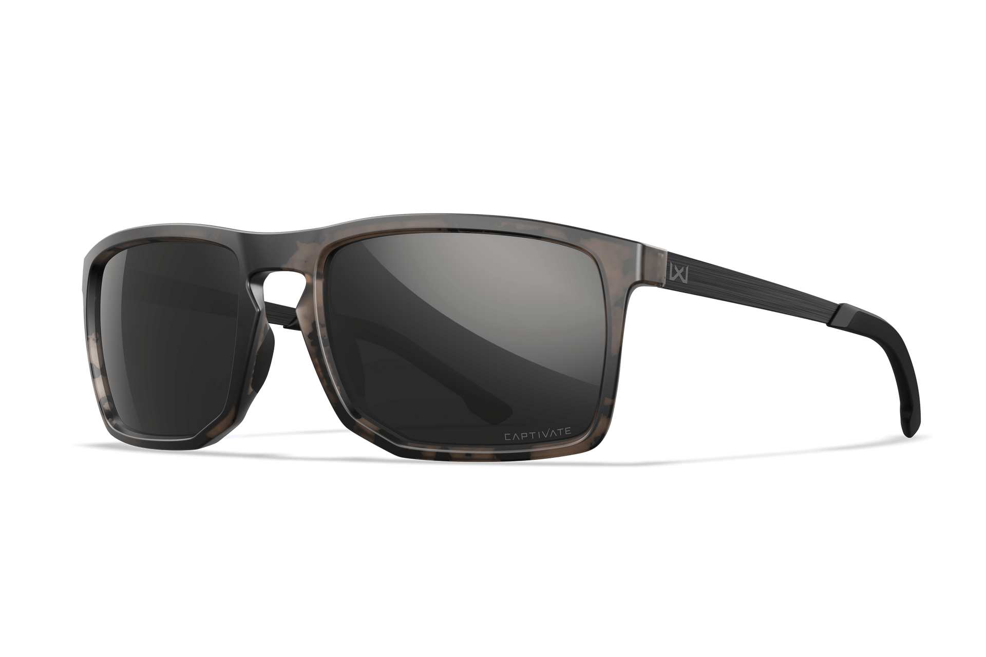 WX Axe Sunglasses - CAPTIVATE™ Polarized Black Mirror Lenses | Wiley X WX Axe Sunglasses - CAPTIVATE™ Polarized Black Mirror Lenses | Wiley X