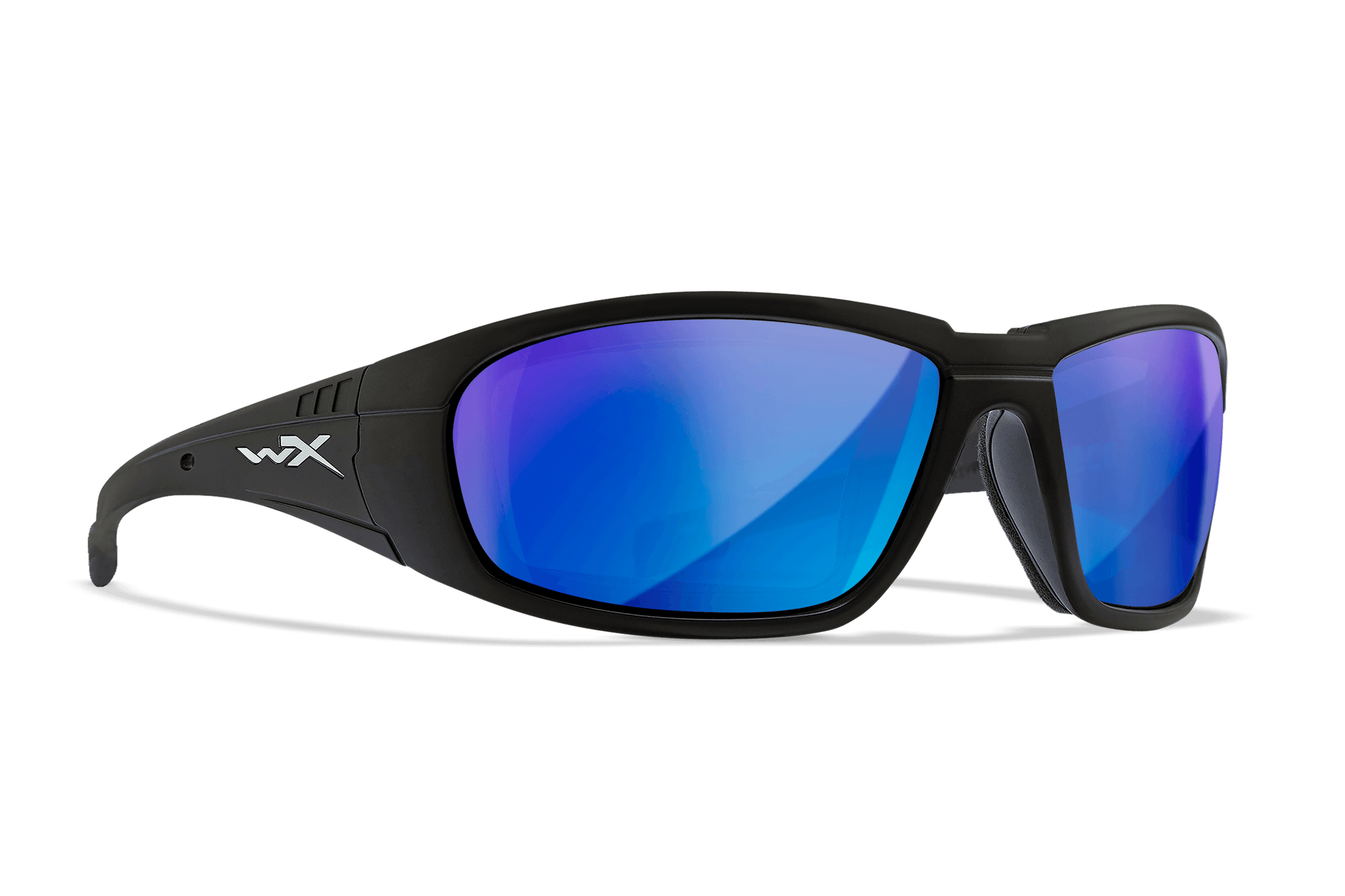 WX Boss Sunglasses - CAPTIVATE™ Polarized Blue Mirror Lenses | Wiley X