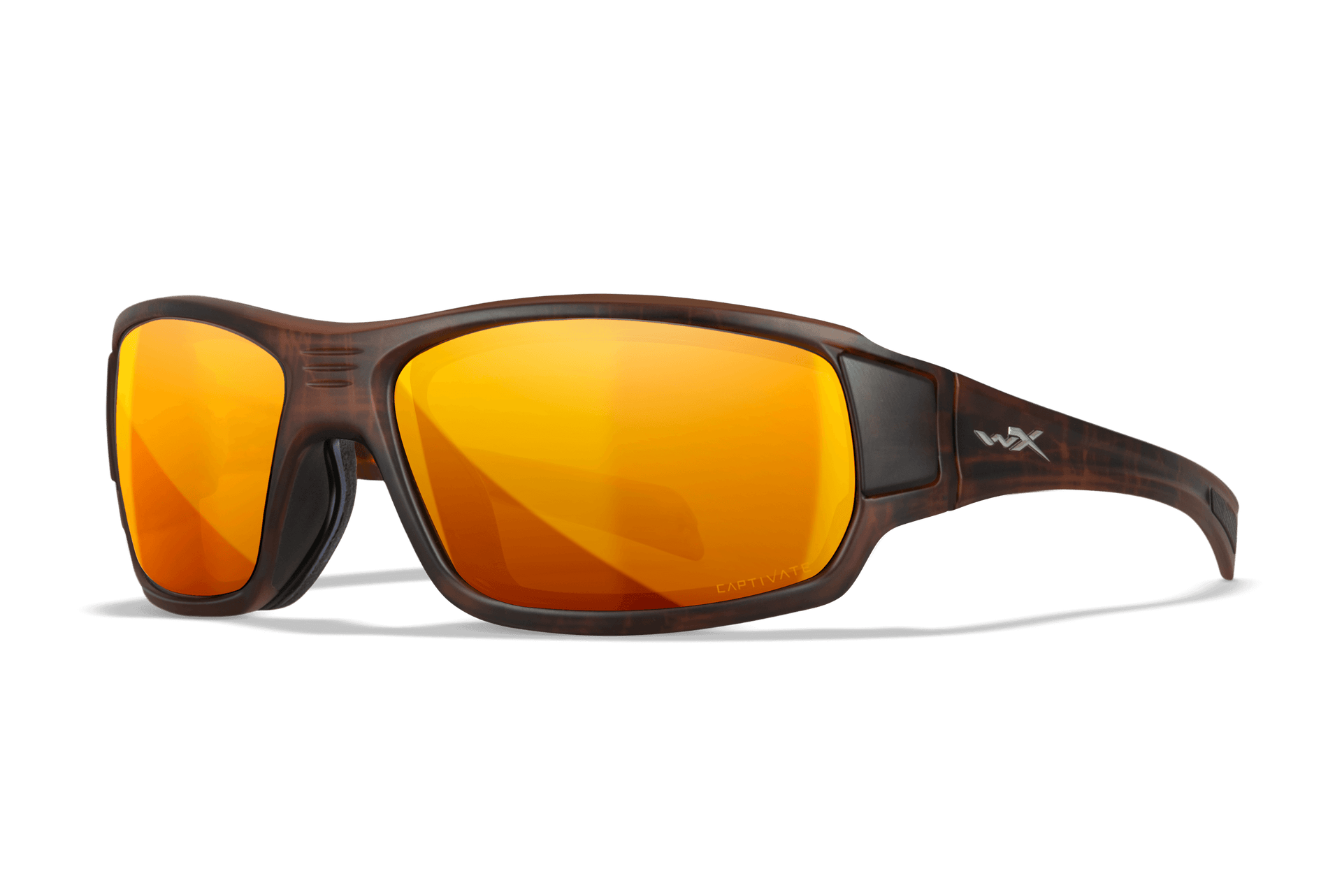 WX Breach Sunglasses - CAPTIVATE™ Polarized Bronze Mirror Lenses WX Breach Sunglasses - CAPTIVATE™ Polarized Bronze Mirror Lenses