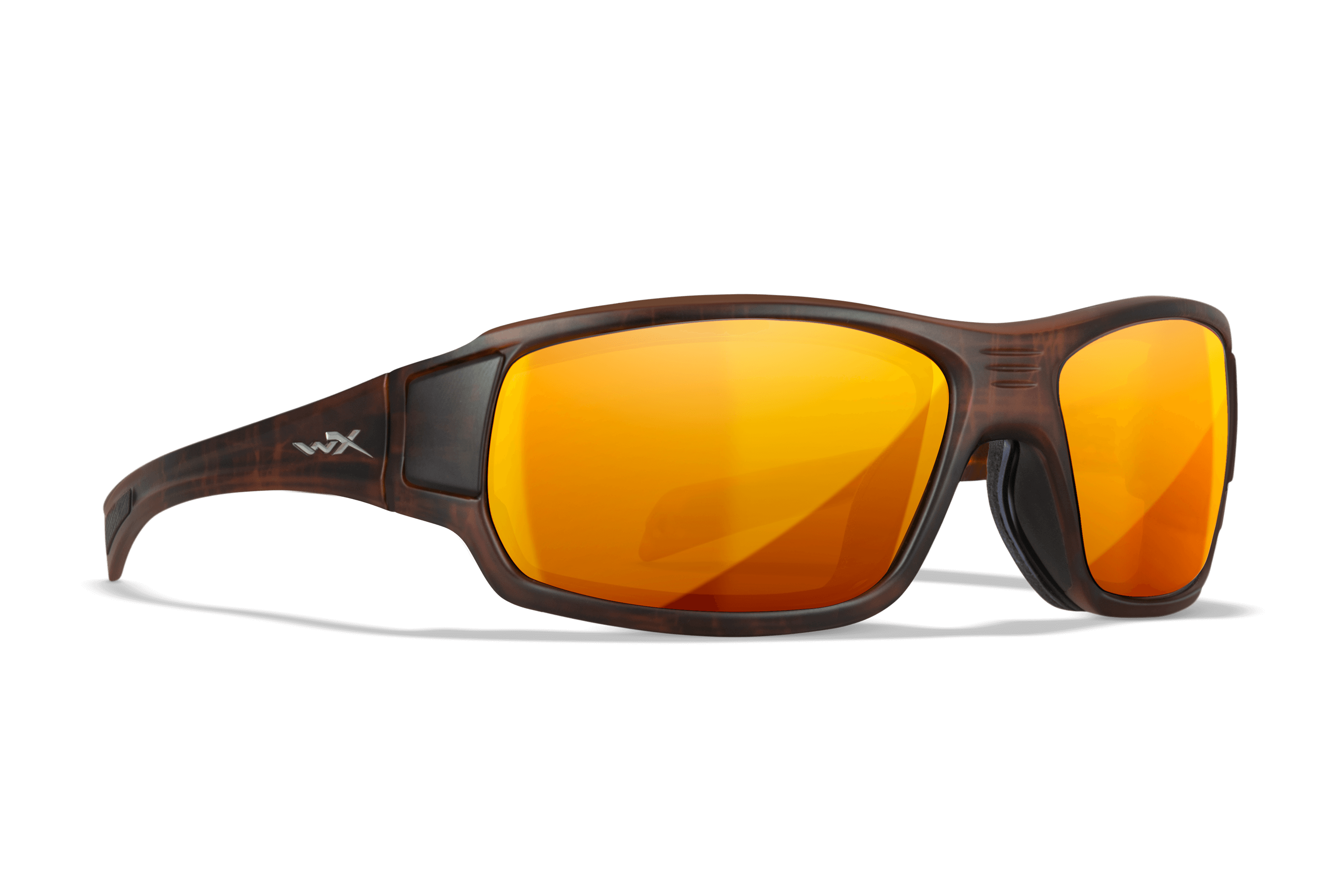 WX Breach Sunglasses - CAPTIVATE™ Polarized Bronze Mirror Lenses