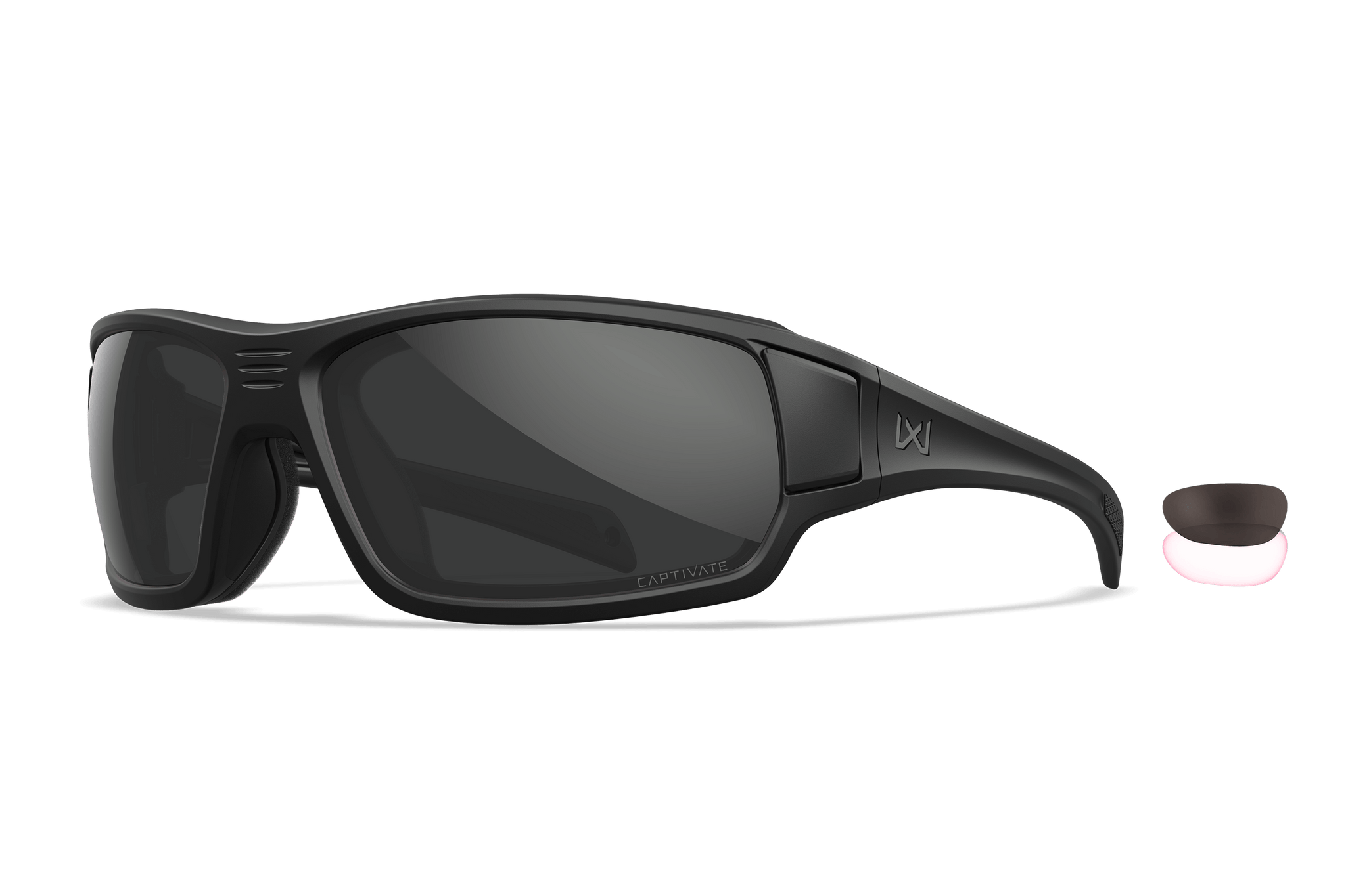 WX Breach 2.5 Sunglasses - CAPTIVATE™ Grey Lens | Wiley X WX Breach 2.5 Sunglasses - CAPTIVATE™ Grey Lens | Wiley X