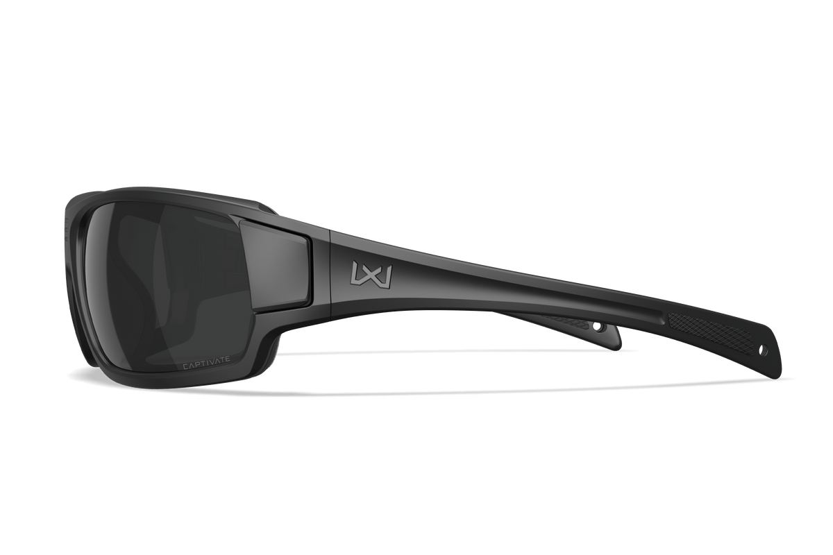 WX Breach 2.5 Sunglasses - Grey/Clear/Rust Lenses - Matte Black