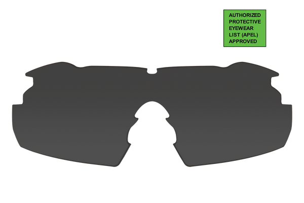 APEL WX Vapor Large Smoke Grey Replacement Lenses