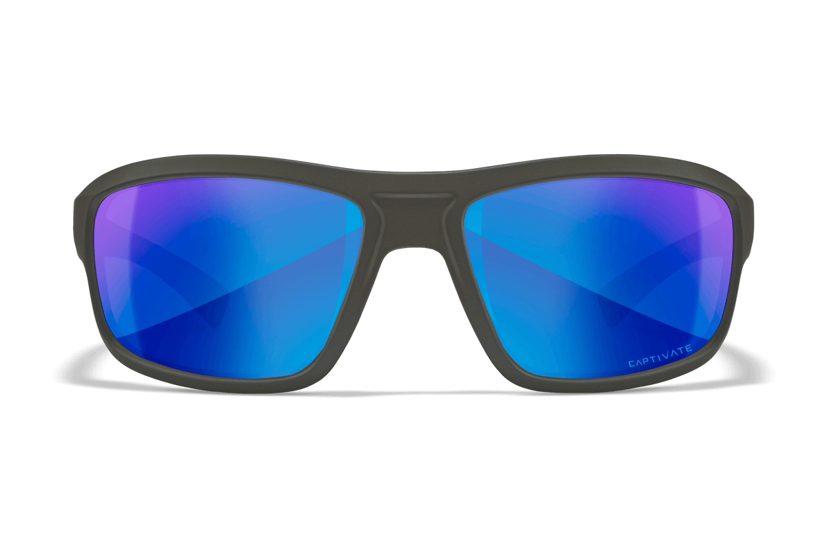 WILEYX CONTEND-CAPTIVATE-ACCNT09 Sunglasses Sun Glasses ACCNT09 MATTE Authentic WX Contend Sunglasses - CAPTIVATE™ Polarized Blue Mirror  main image 3