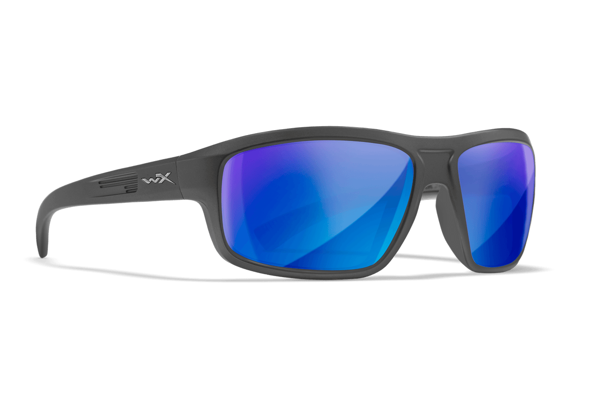 WX Contend Sunglasses - CAPTIVATE™ Polarized Blue Mirror 