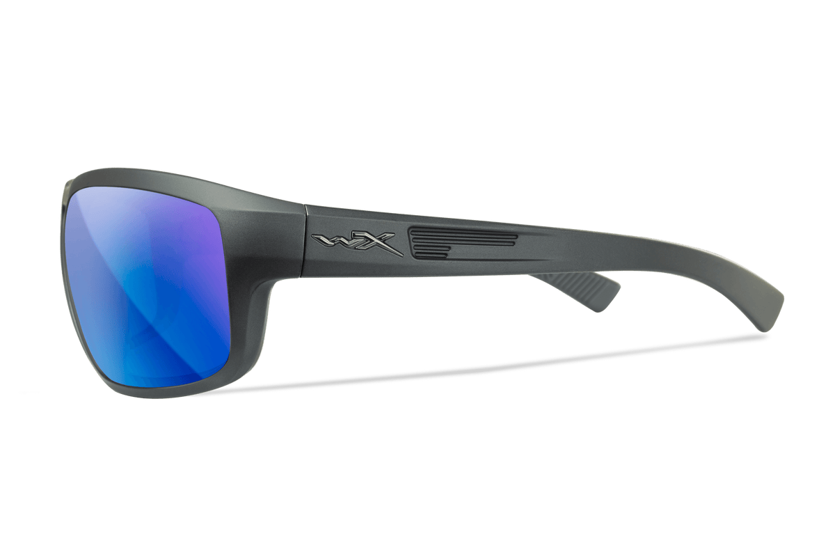 WILEYX CONTEND-CAPTIVATE-ACCNT09 Sunglasses Sun Glasses ACCNT09 MATTE Authentic WX Contend Sunglasses - CAPTIVATE™ Polarized Blue Mirror  main image 2