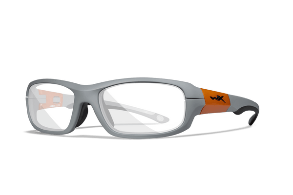 WX Gamer - Matte Grey with Gloss Orange frame | Wiley X WX Gamer - Matte Grey with Gloss Orange frame | Wiley X