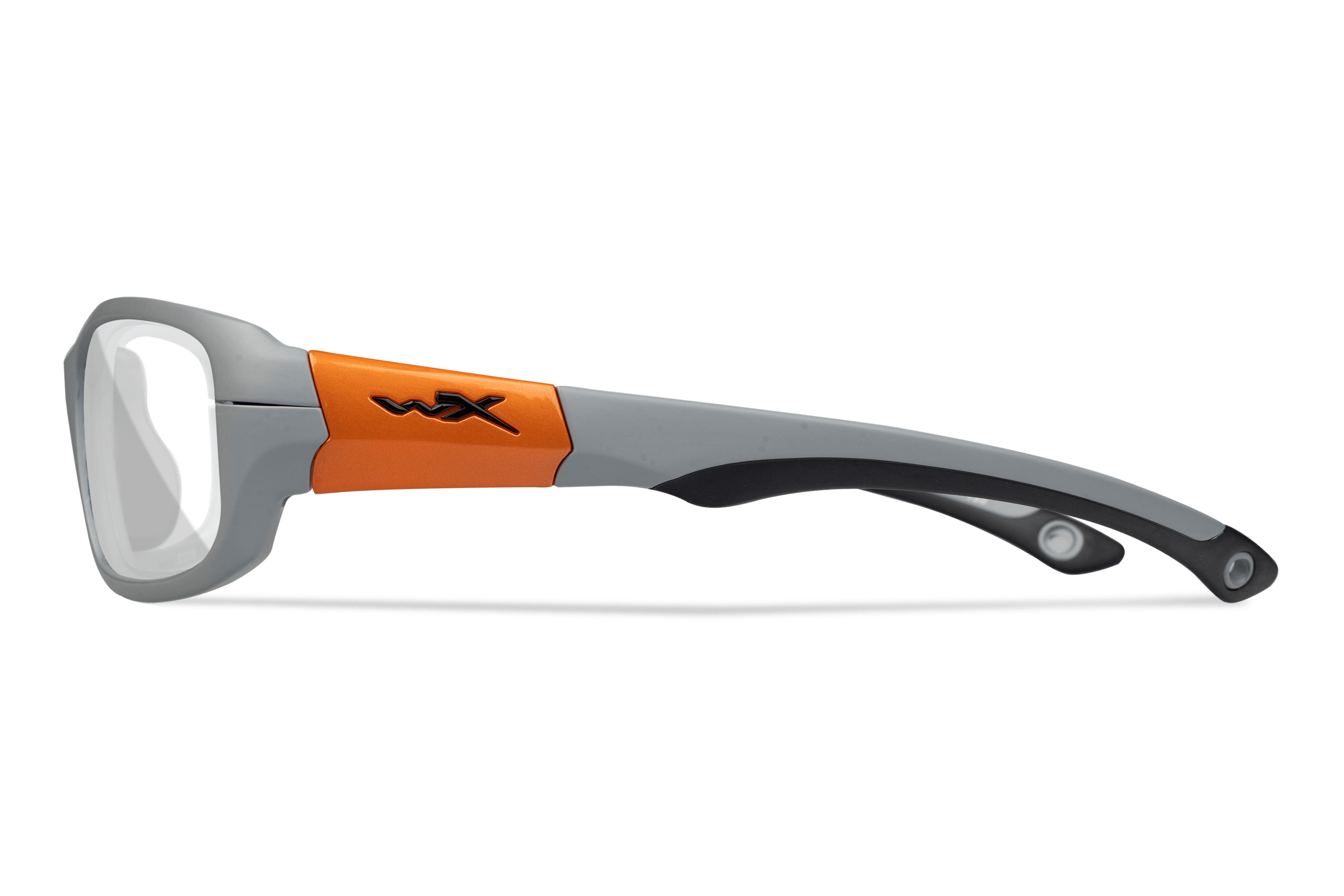 WX Gamer - Matte Grey with Gloss Orange frame | Wiley X