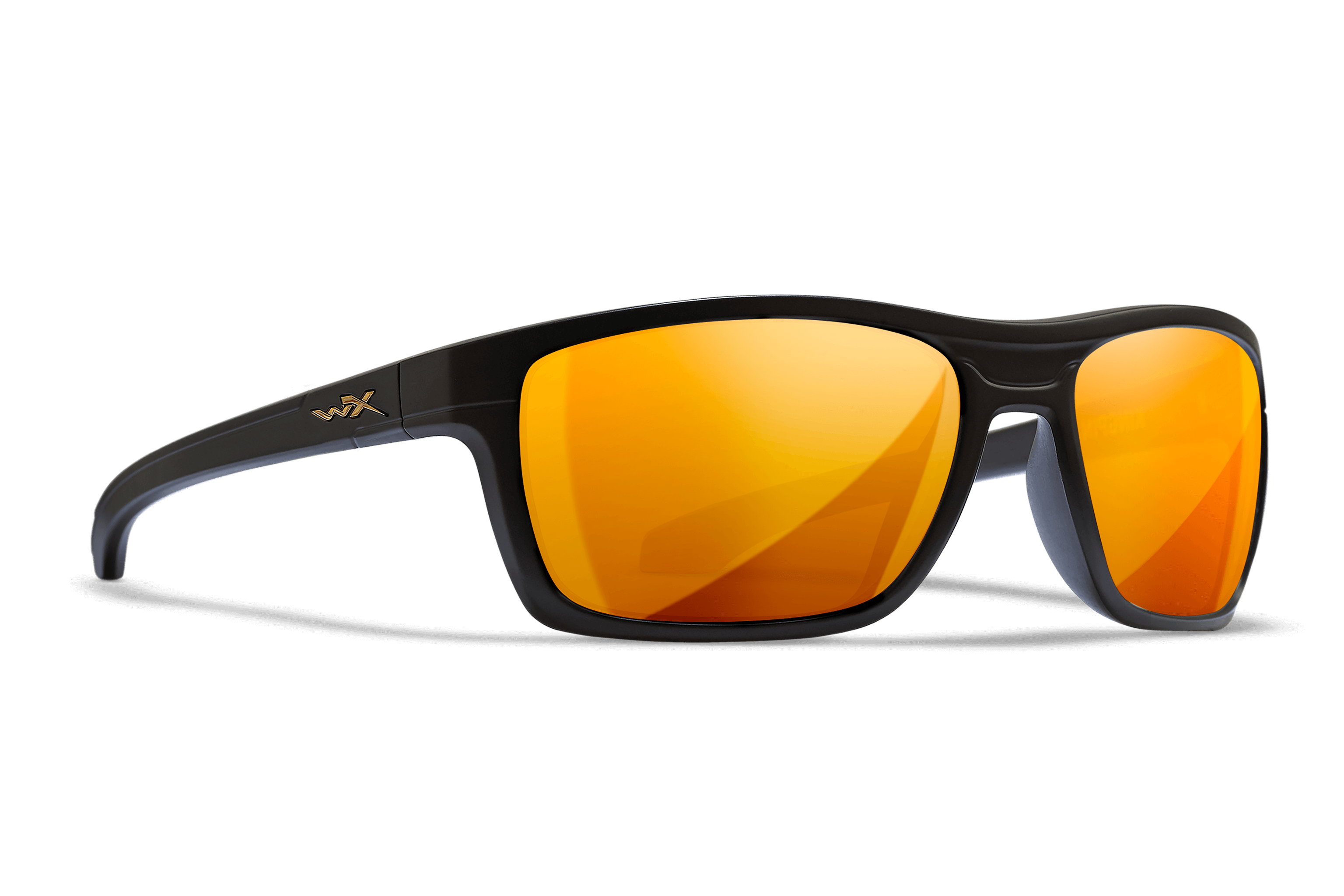 WX Kingpin Sunglasses - CAPTIVATE™ Polarized Bronze Mirror